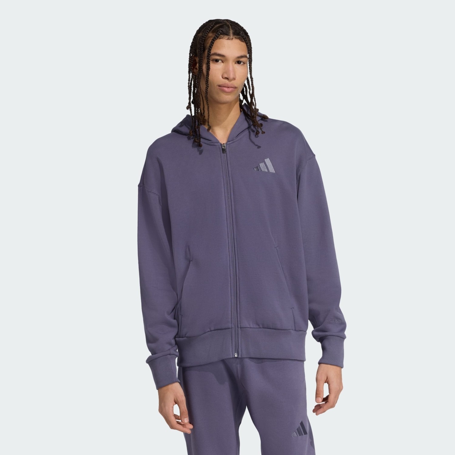 adidas Sportswear JV7232 ALL SZN French Terry Full-Zip Kapüşonlu Üst