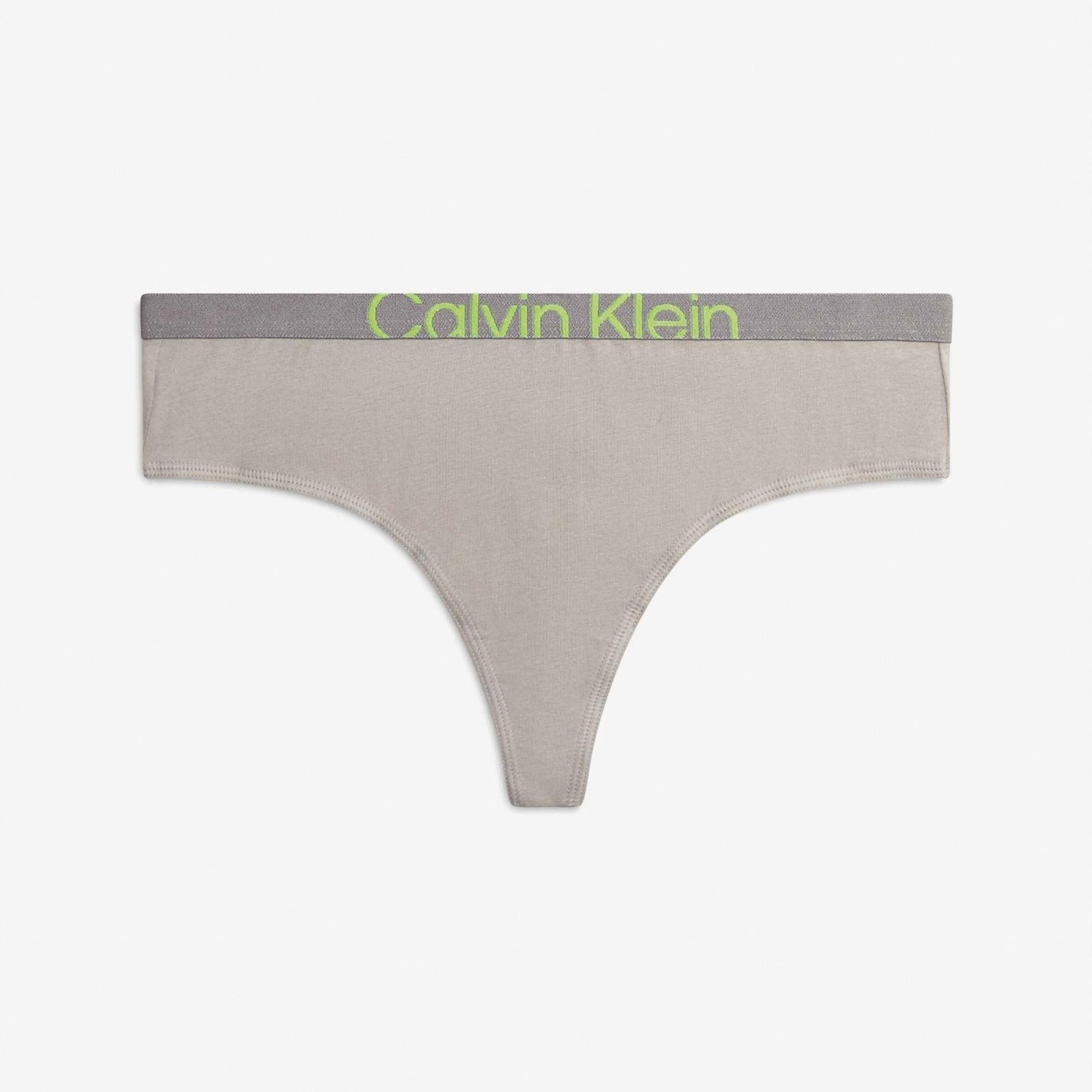 Calvin Klein Kadın Marka Logolu Beli Lastikli Gri Boxer 000QF7401E-PET