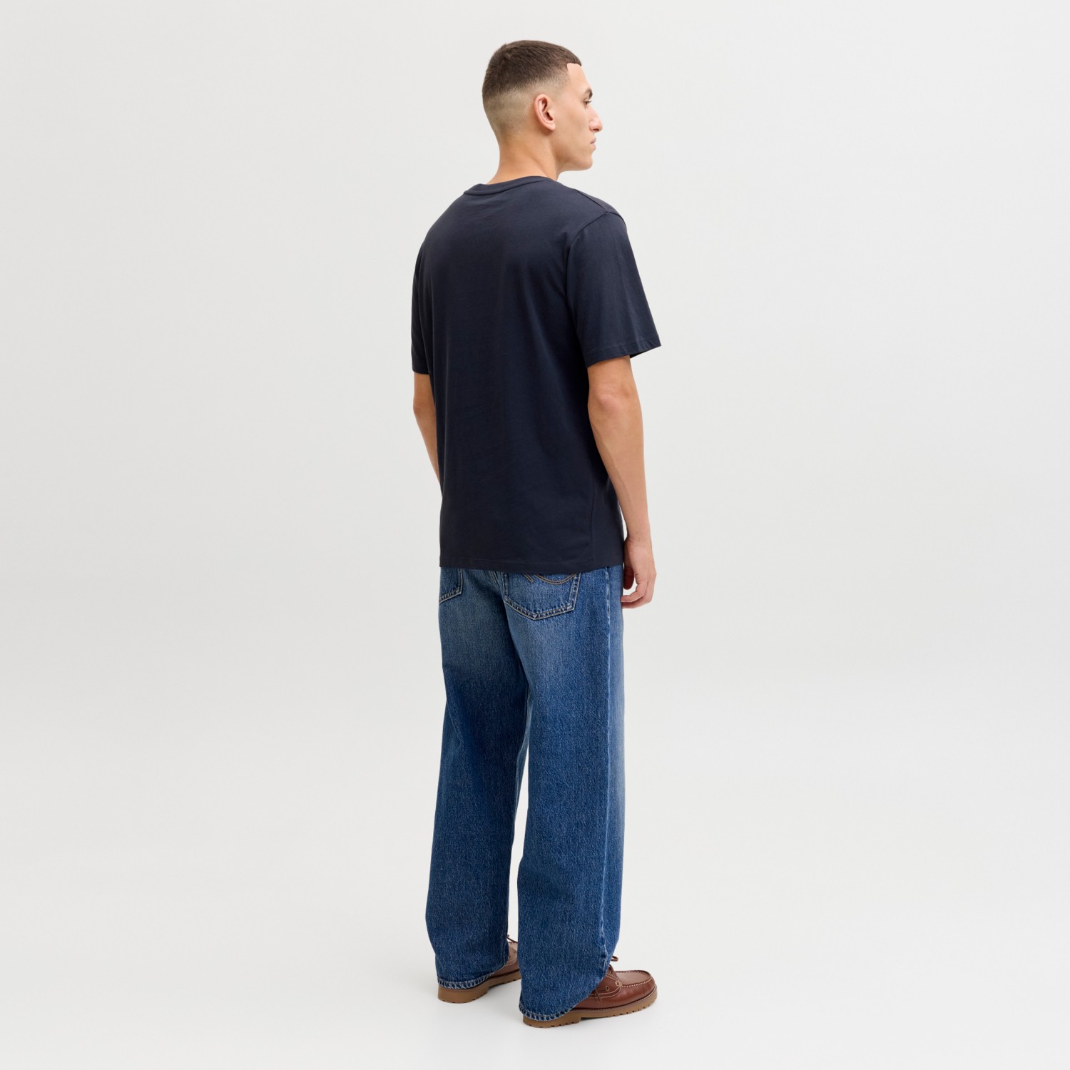 Jack & Jones Erkek Gögüs Logo Baskili Tisört - Cole görsel 3