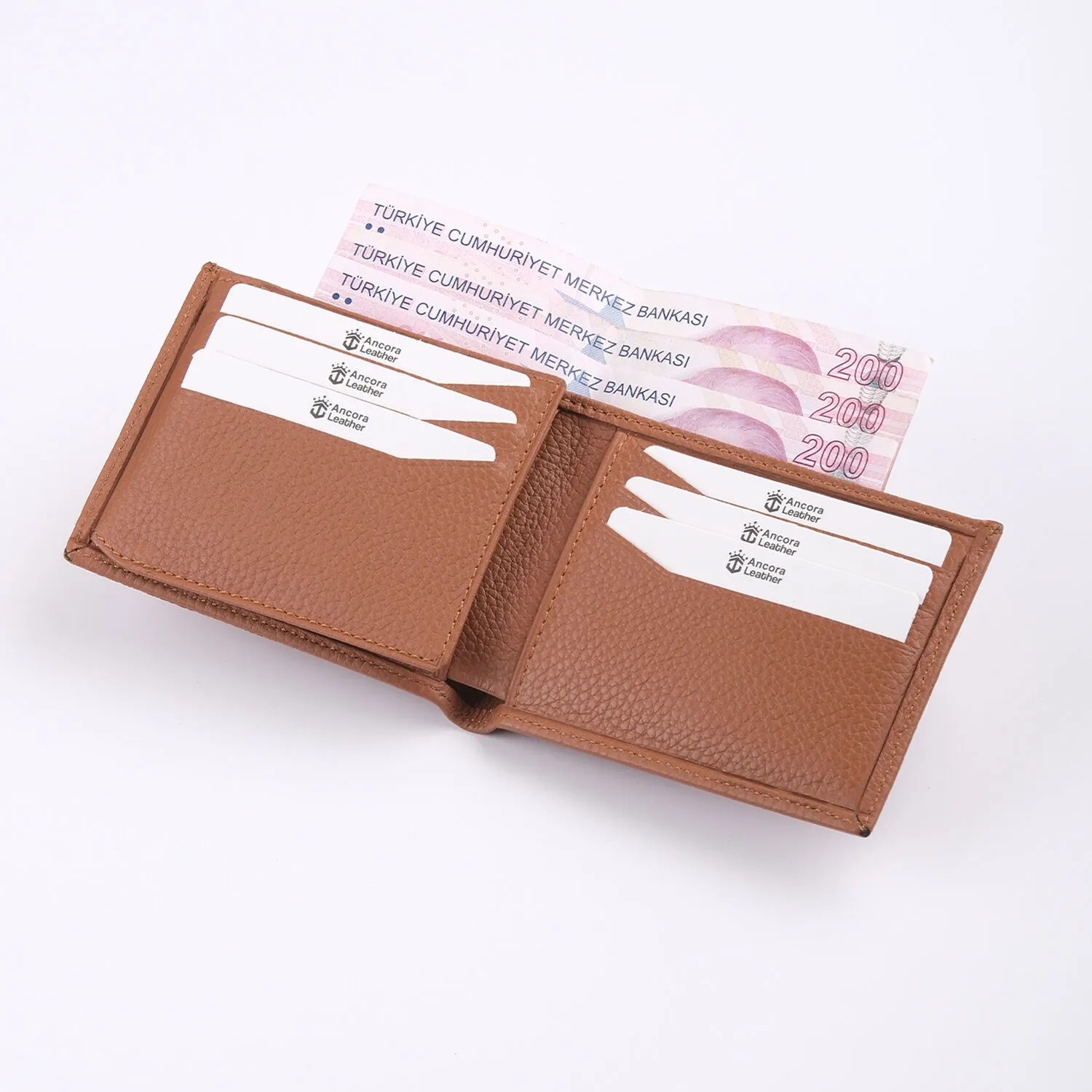 Ancora Leather Hakiki Deri Erkek CÜZDAN-26500-SIYAH görsel 5