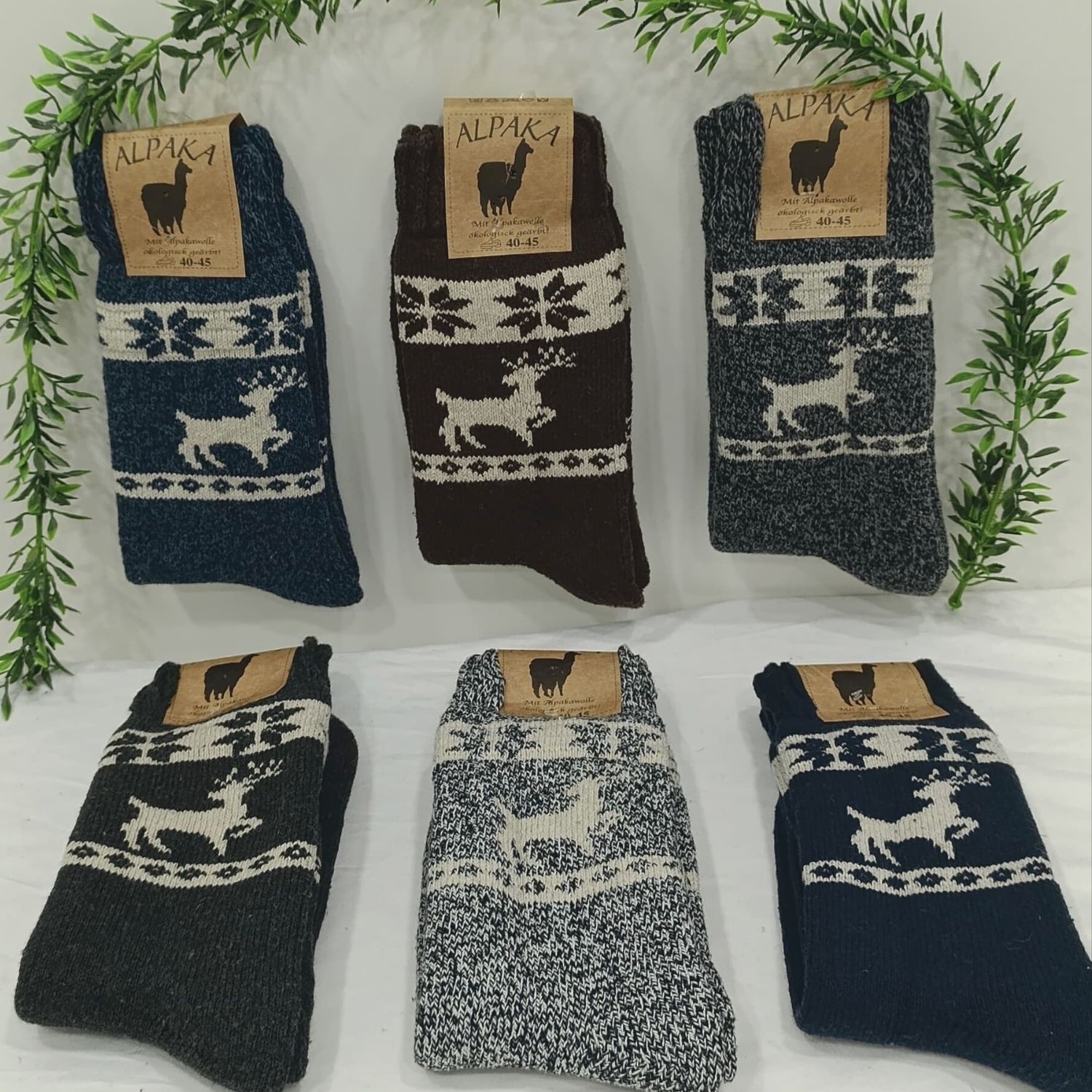 Kral Socks Unisex 3'lü Alpaka Yünlü Çorap Termal Kalın Yumuşak Kışlık Bot Çorabı görsel 6