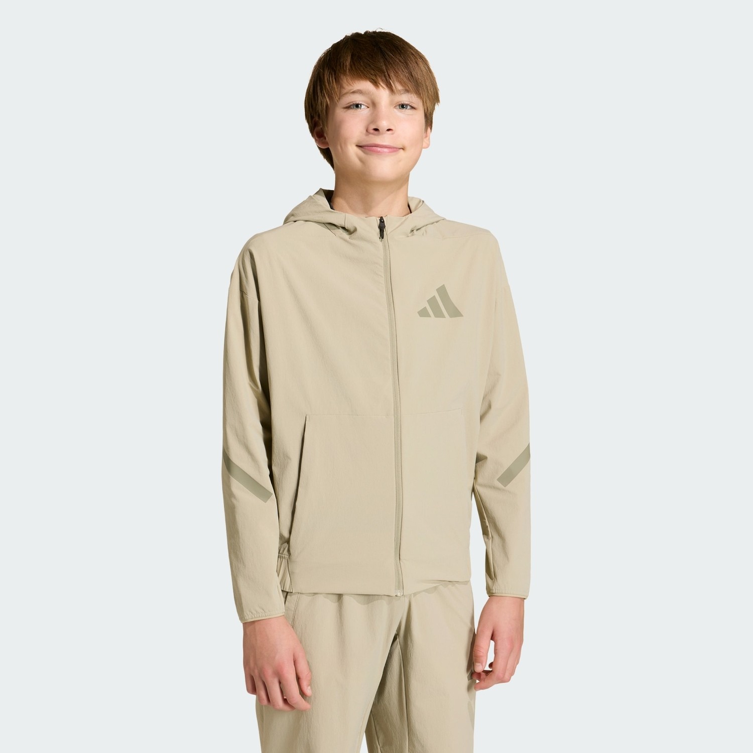 adidas Sportswear KC1955 Z.N.E. Woven Travel Cover Up Track Top