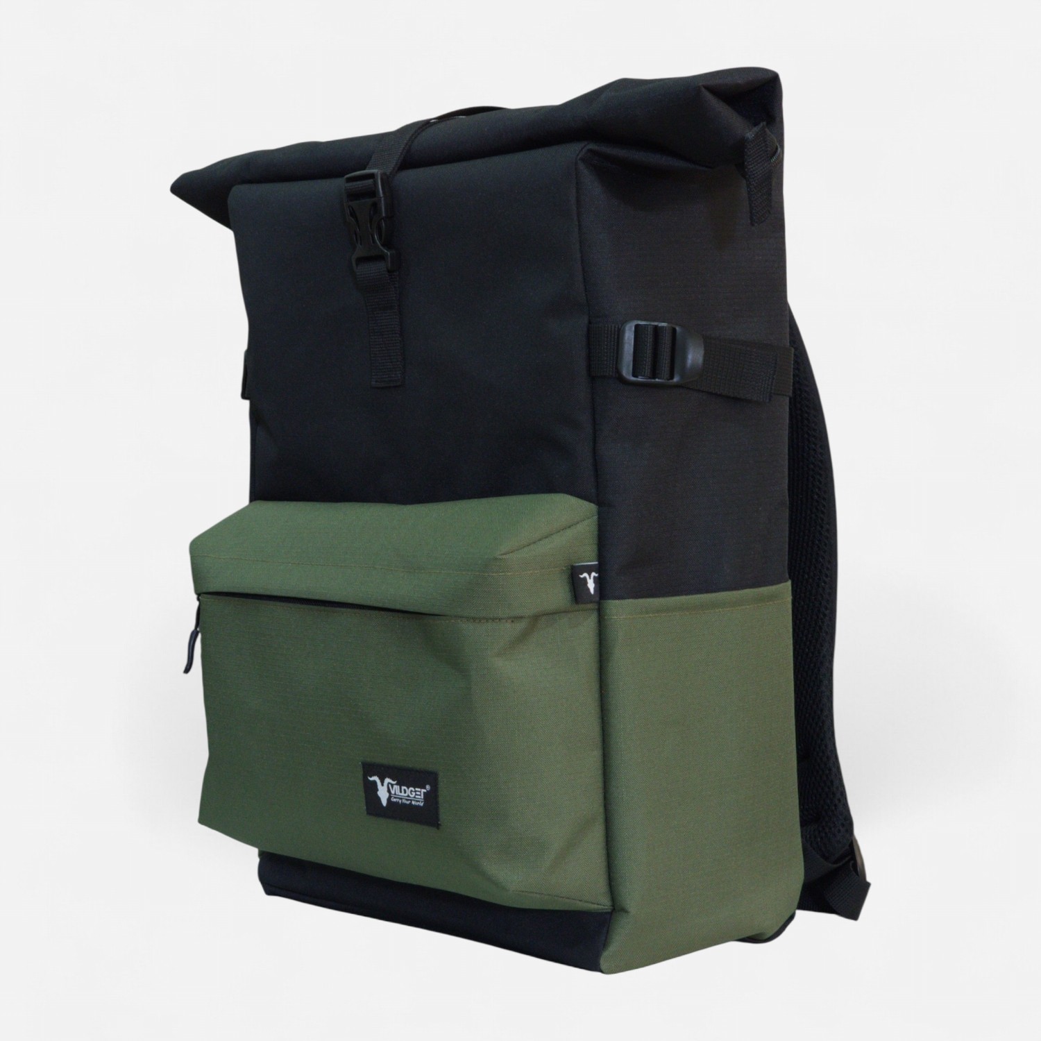 Vildget Laptop Bölmeli Sırt Çantası Rolltop Backpack görsel 2
