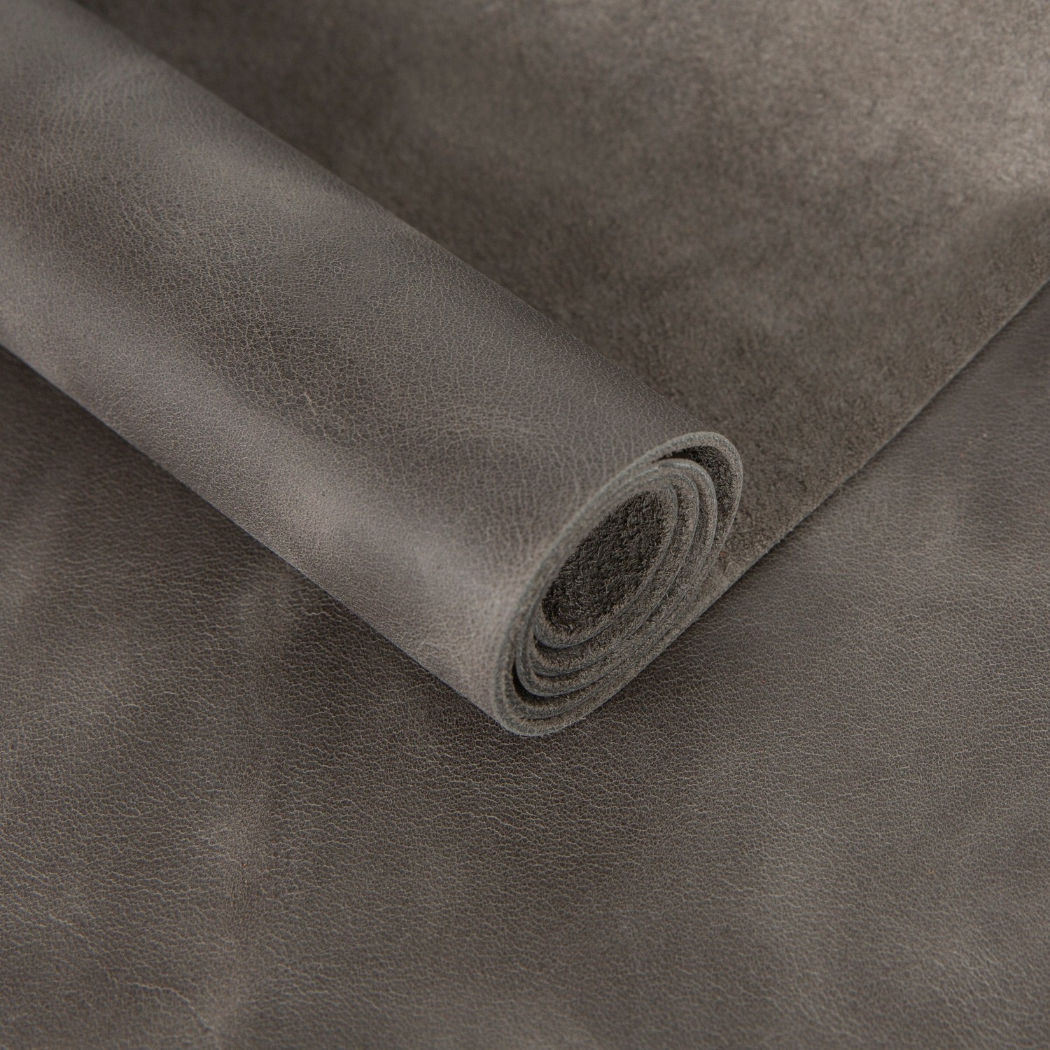 BloominBag Atelier 91 Ash Gray Leather Desk Mat - Large görsel 5