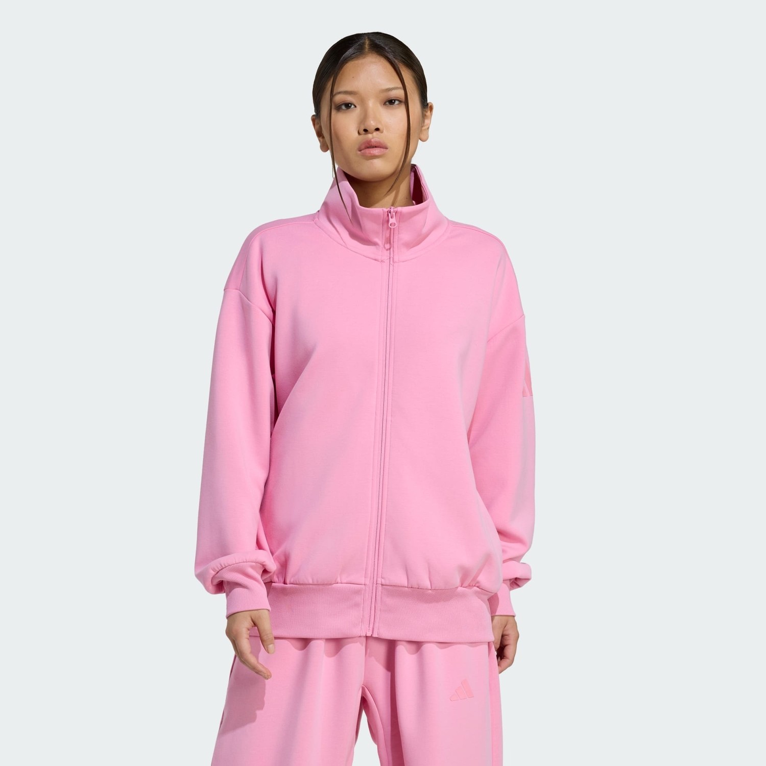 adidas Sportswear KA7024 Soft Lux Loose Full-Zip