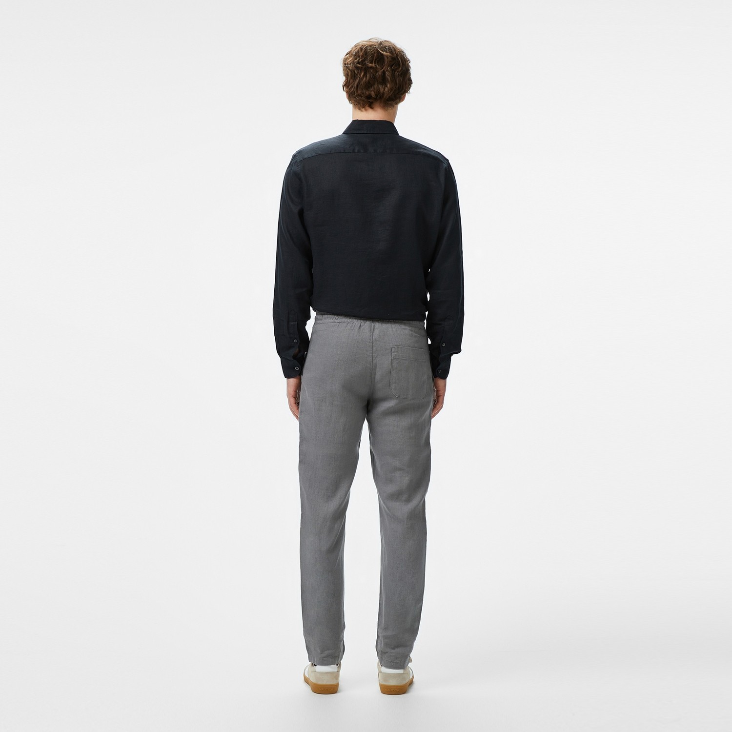 Nautica Erkek Gri Jogger Keten Pantolon görsel 2
