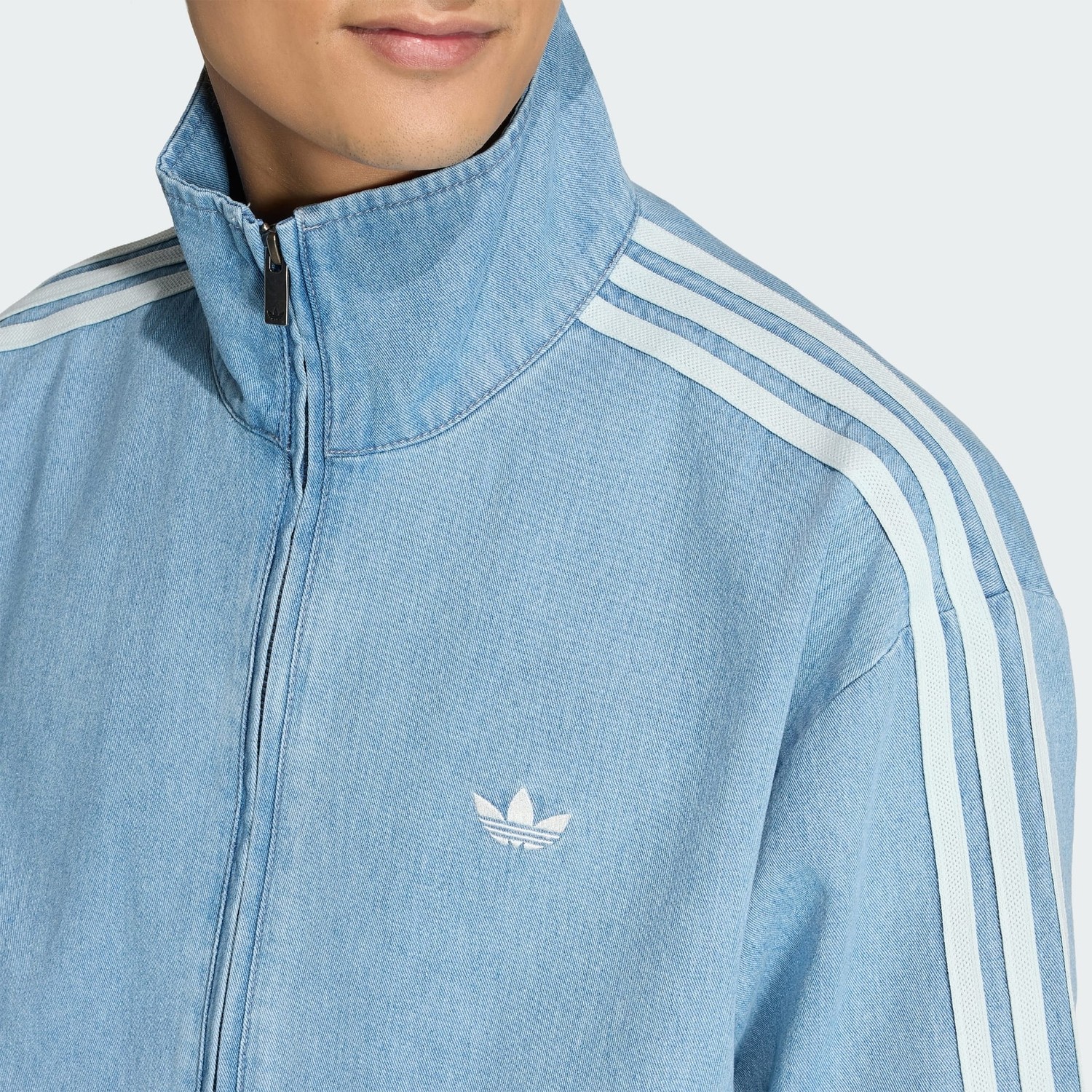 adidas KX1196 Denım Fb Jacket Erkek Eşofman Üstü görsel 5