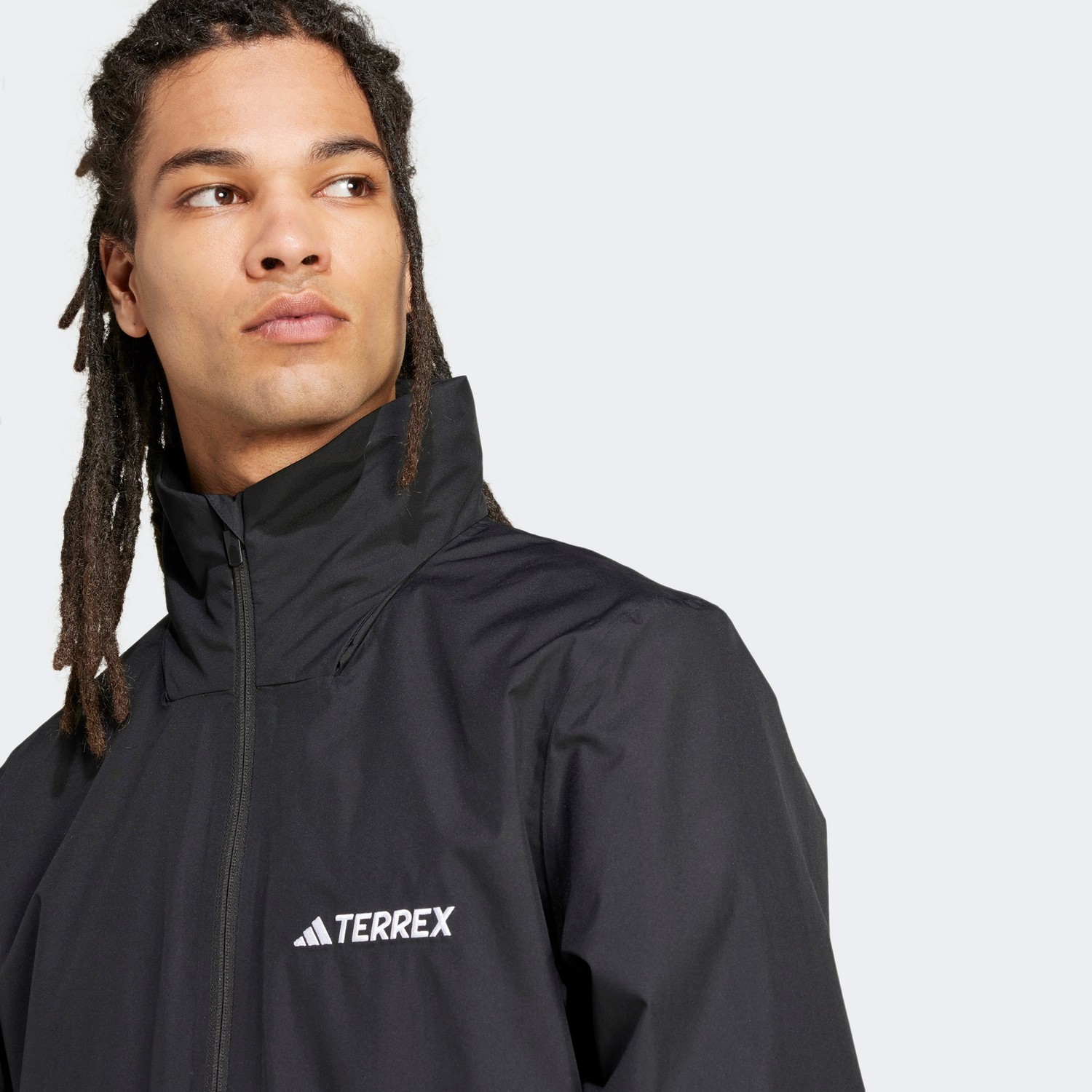 adidas Multi Essentials 2l Erkek Siyah Yağmurluk görsel 6