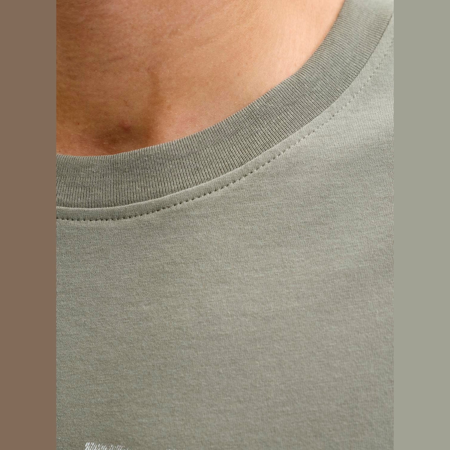 Jack & Jones Erkek Gögüs Logo Baskili Tisört - Devin görsel 6