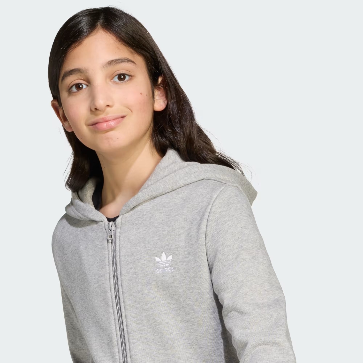 adidas Full-Zip Çocuk Kapüşonlu Üst görsel 4