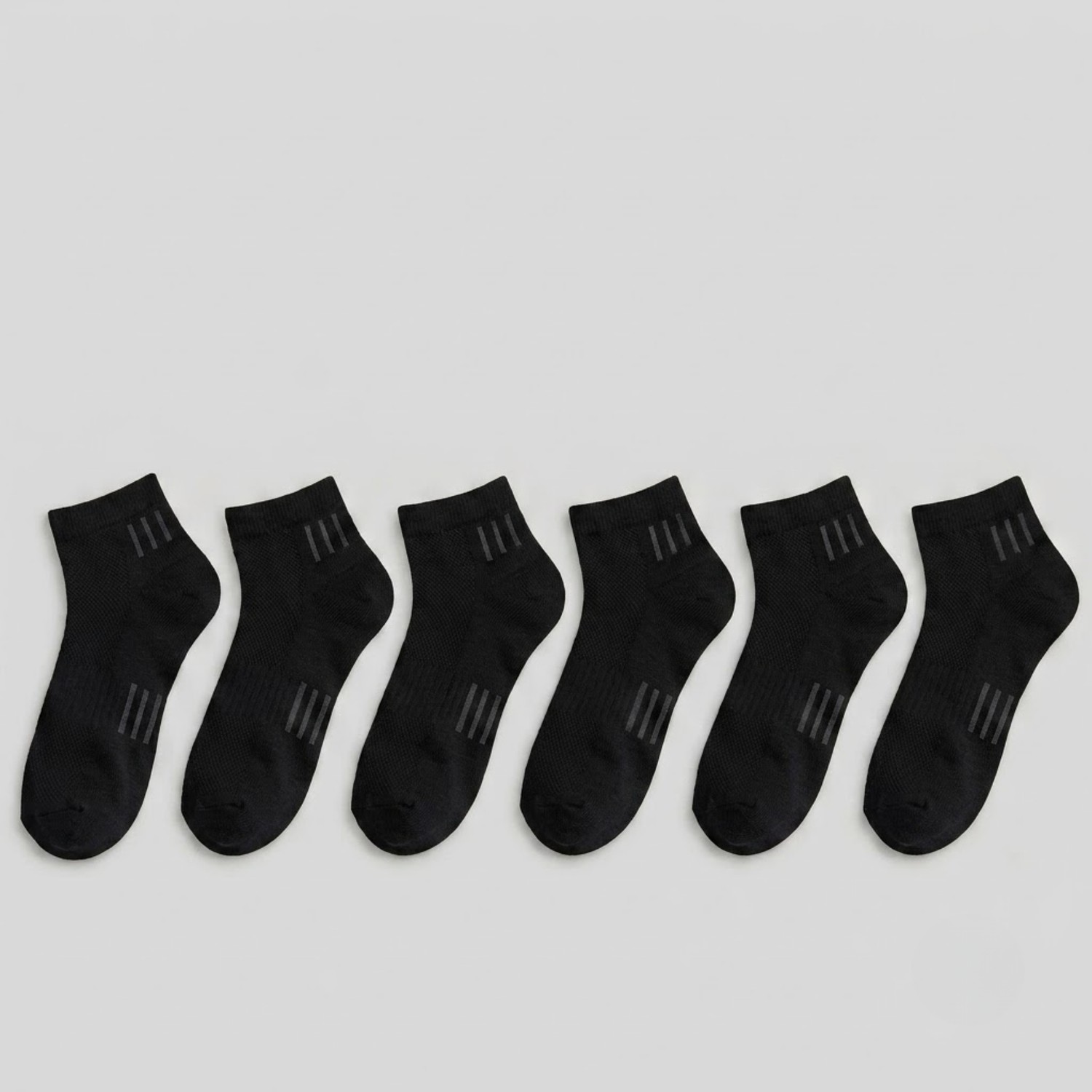 Socketta Kadın Bambu Dikişsiz 6'lı Esnek Patik Çorap, Premium görsel 7
