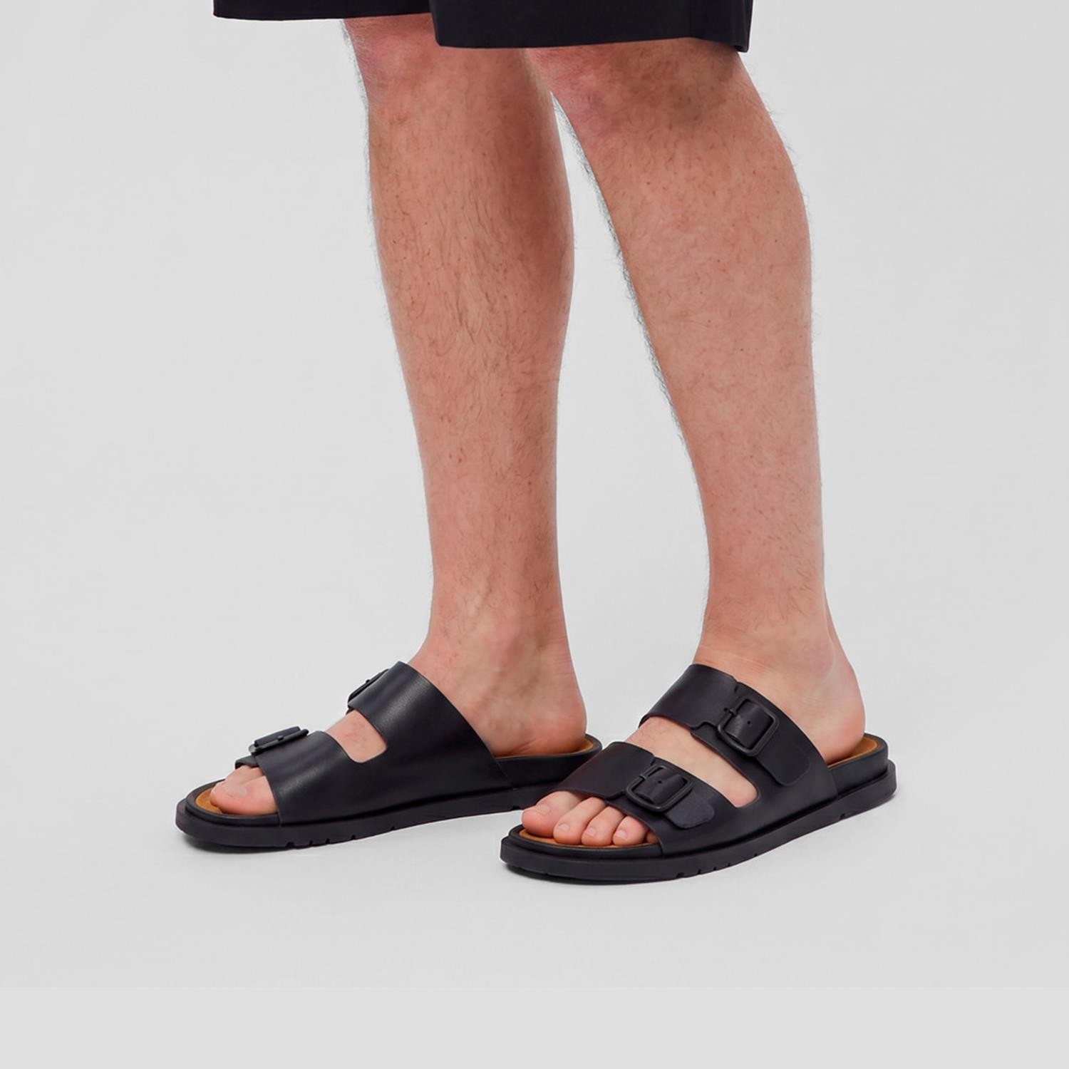 Camper Lluc Sandal Siyah Erkek Sandalet CMPK101091-001 CMP.001 görsel 2