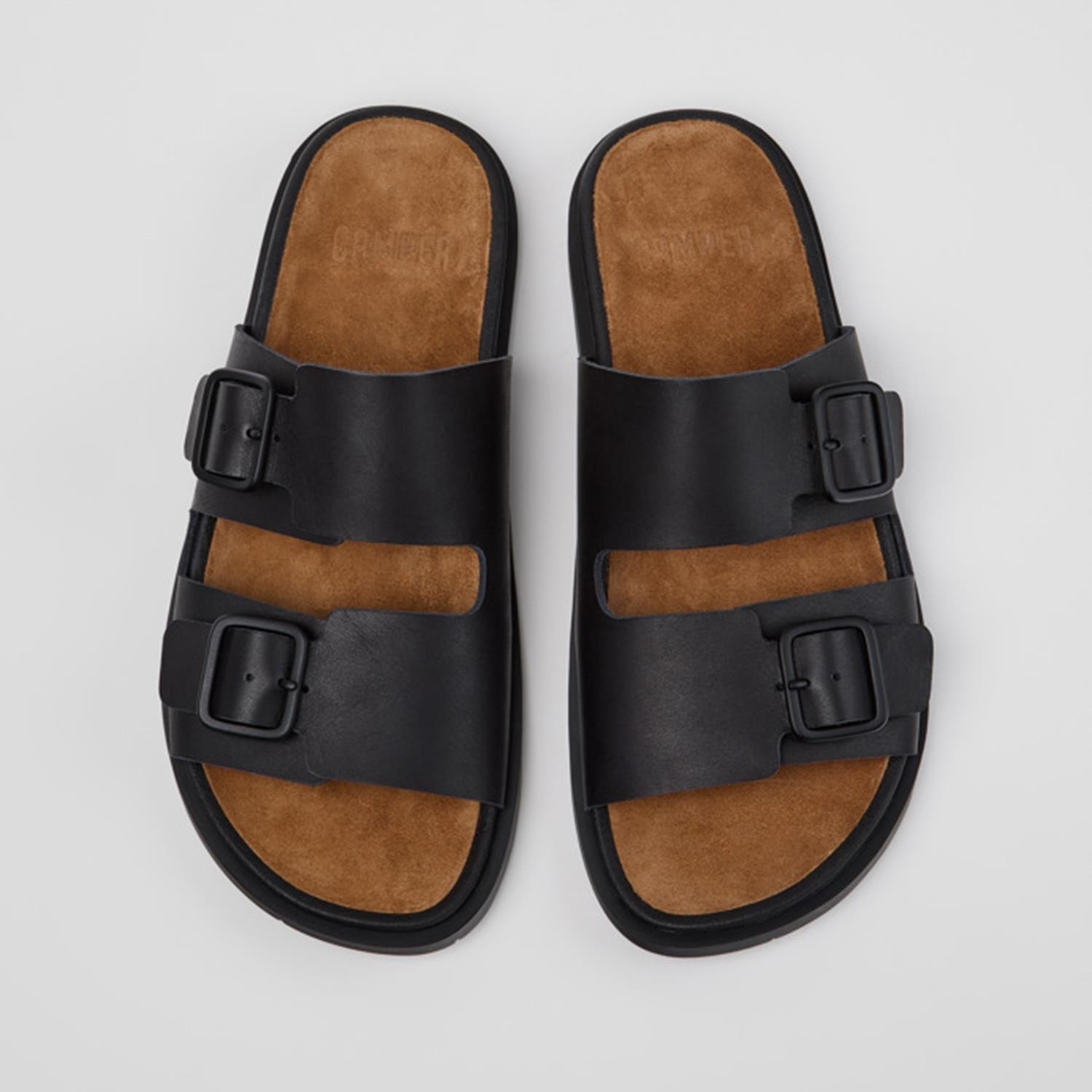 Camper Lluc Sandal Siyah Erkek Sandalet CMPK101091-001 CMP.001 görsel 4