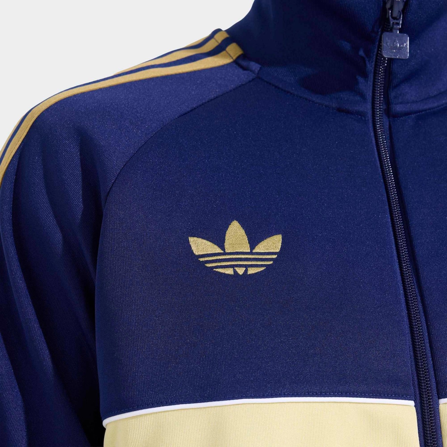 adidas HZ1020 Fen Og2 Tt Fenerbahçe Originals Erkek Mavi Eşofman Üstü görsel 3
