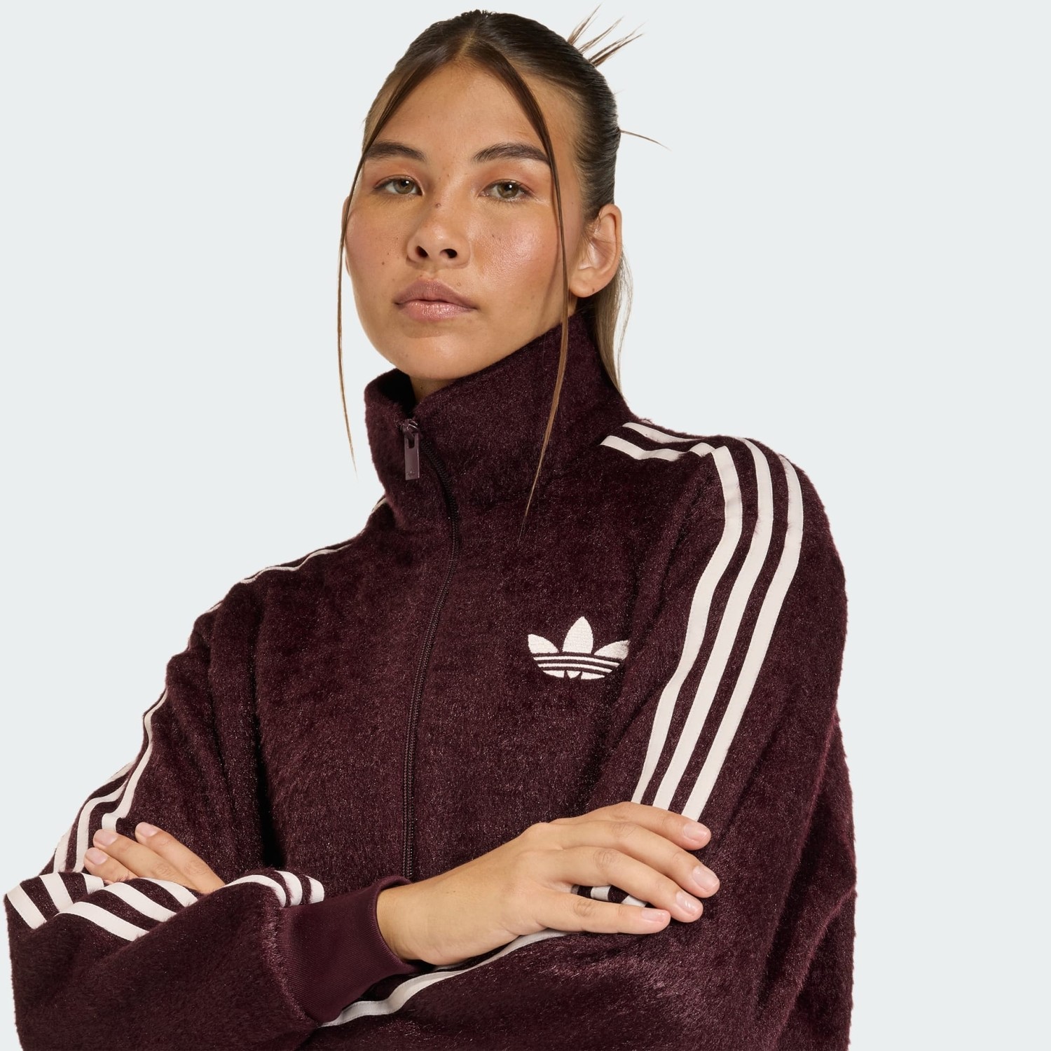 adidas KS0428 Mohaır Fb Tt Kadın Eşofman Üstü görsel 4