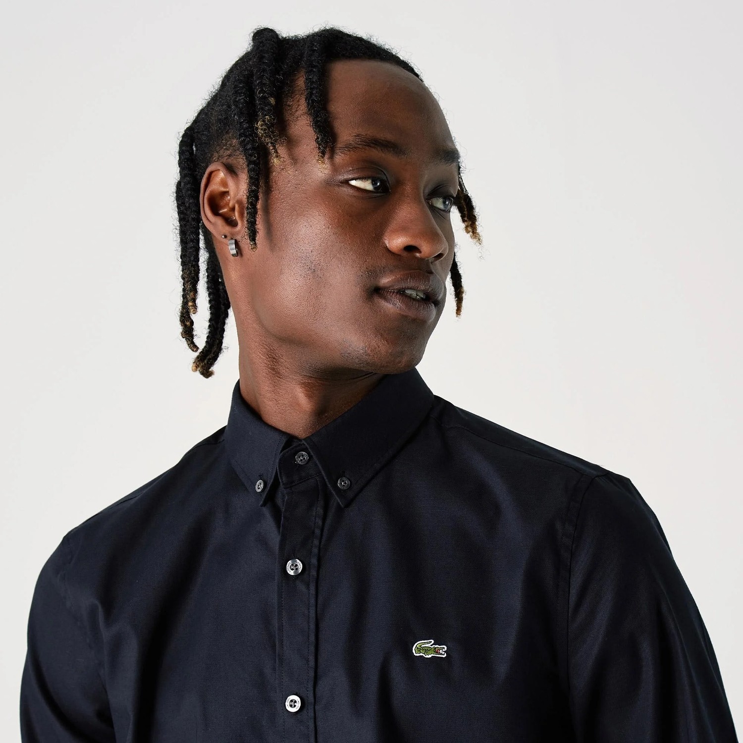 Lacoste Oxford Regular Fit Erkek Gömlek görsel 8