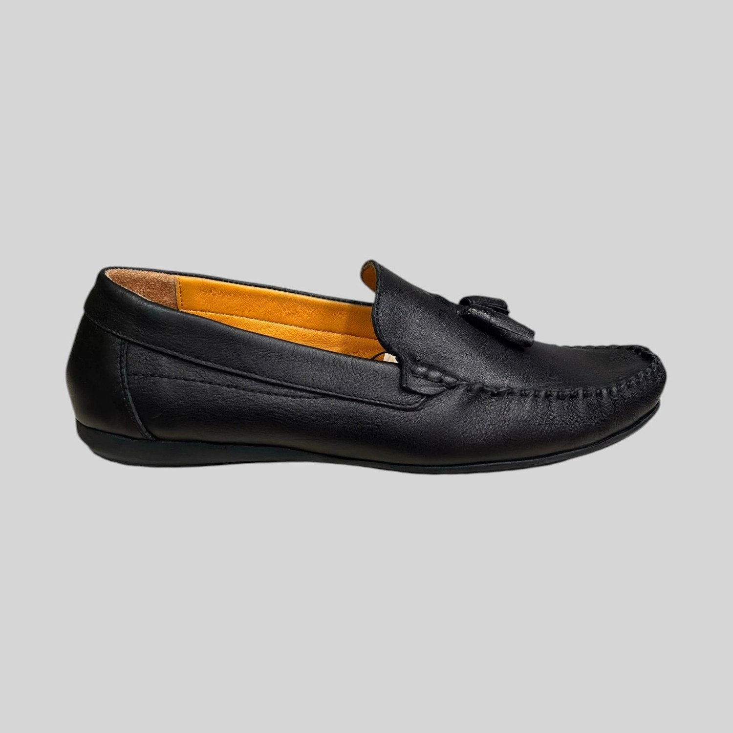 Beren Footwear 222 Erkek Hakiki Deri Oxford Ayakkabı Siyah