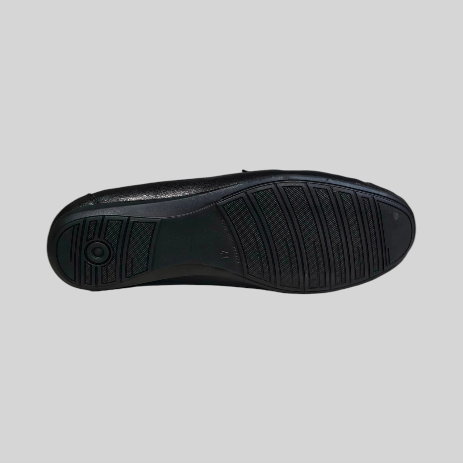Beren Footwear 222 Erkek Hakiki Deri Oxford Ayakkabı Siyah görsel 5