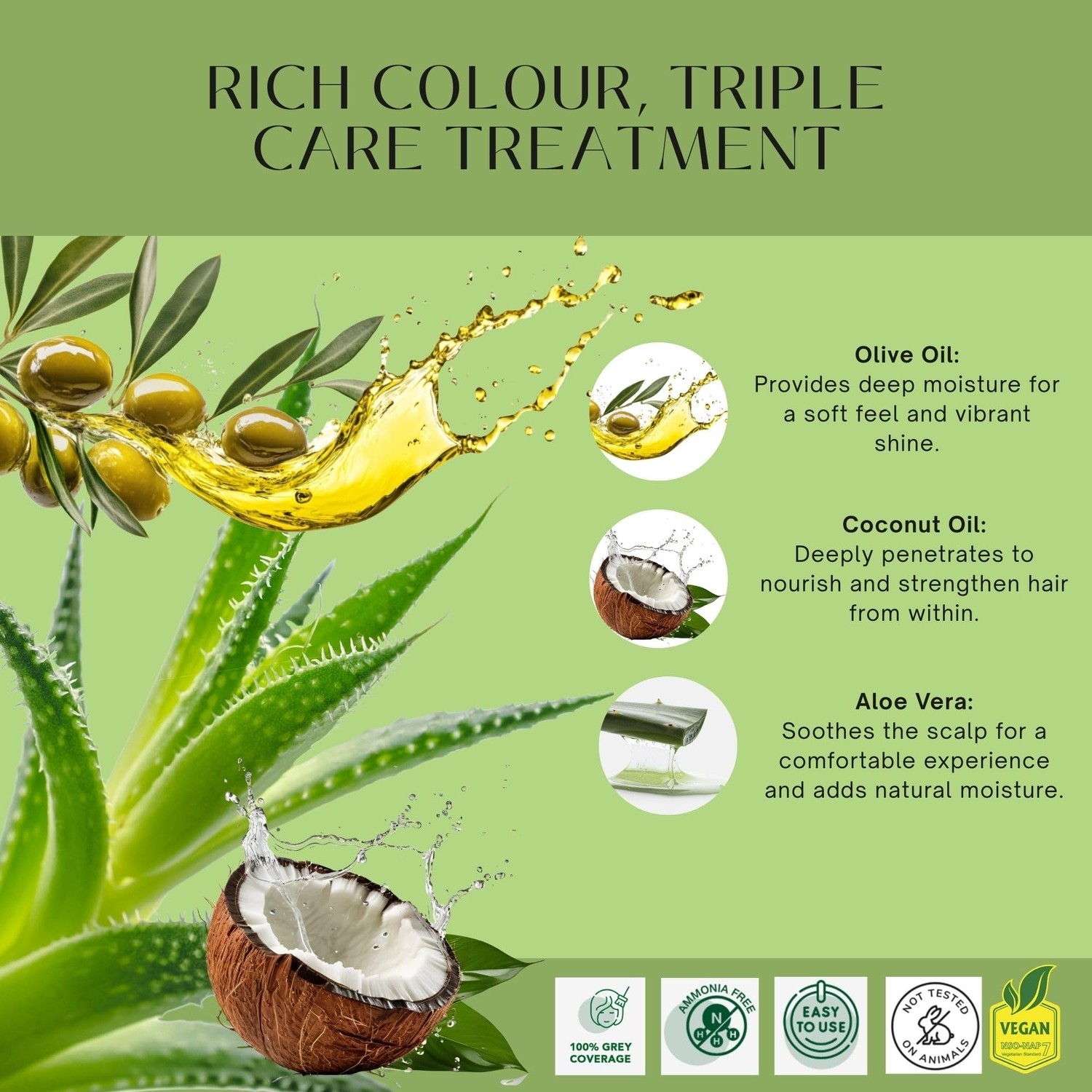Aesco Maxx Deluxe Natural Beauty Amonyaksız Set Saç Boyası 4.0 Kahve görsel 3