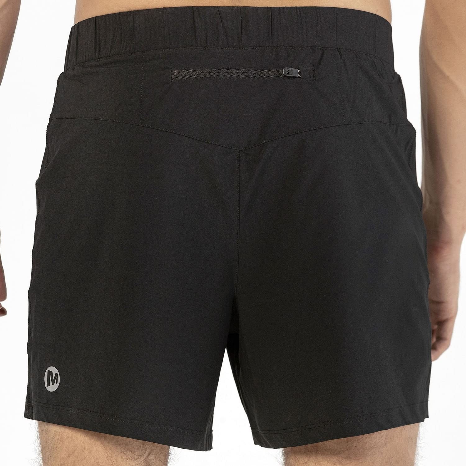 Die Grup Merrell Race Erkek Koşu Şortu, Black, Xx-Large görsel 3