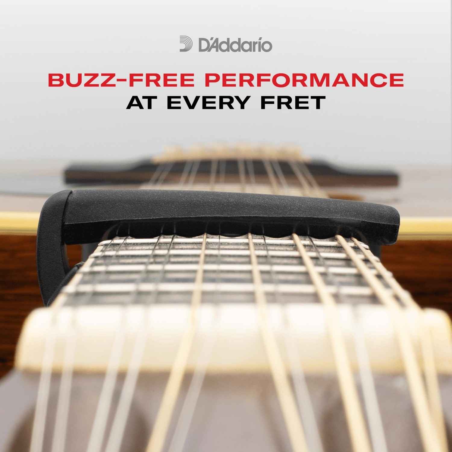 Aesco Planet Waves D'addario Kapodaster "capo Lite" Für E- Und Westerngitarre | Präzise Spannungseinstellung | Höchste Qualıtät Der Belıebtesten Marke | Pw-Cp-07 | görsel 2