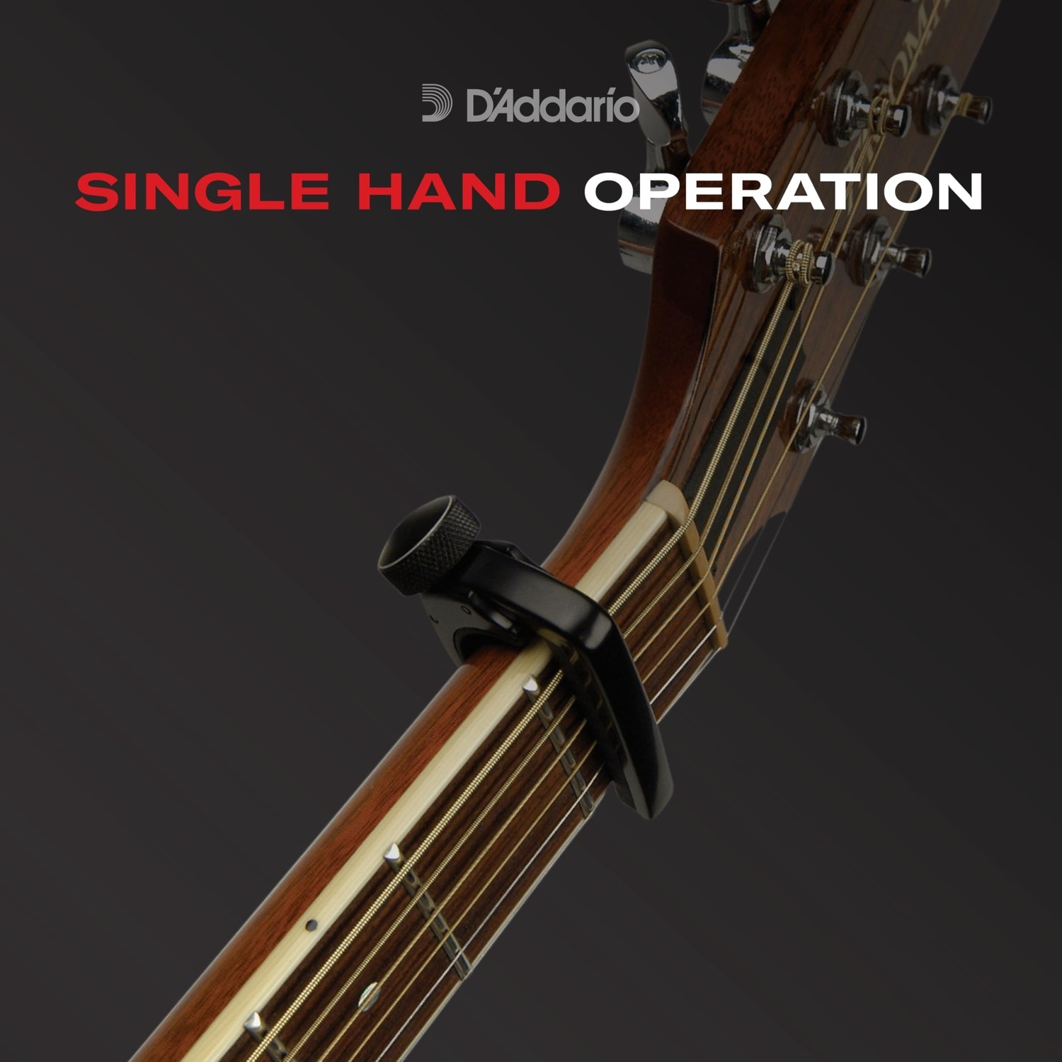 Aesco Planet Waves D'addario Kapodaster "capo Lite" Für E- Und Westerngitarre | Präzise Spannungseinstellung | Höchste Qualıtät Der Belıebtesten Marke | Pw-Cp-07 | görsel 3
