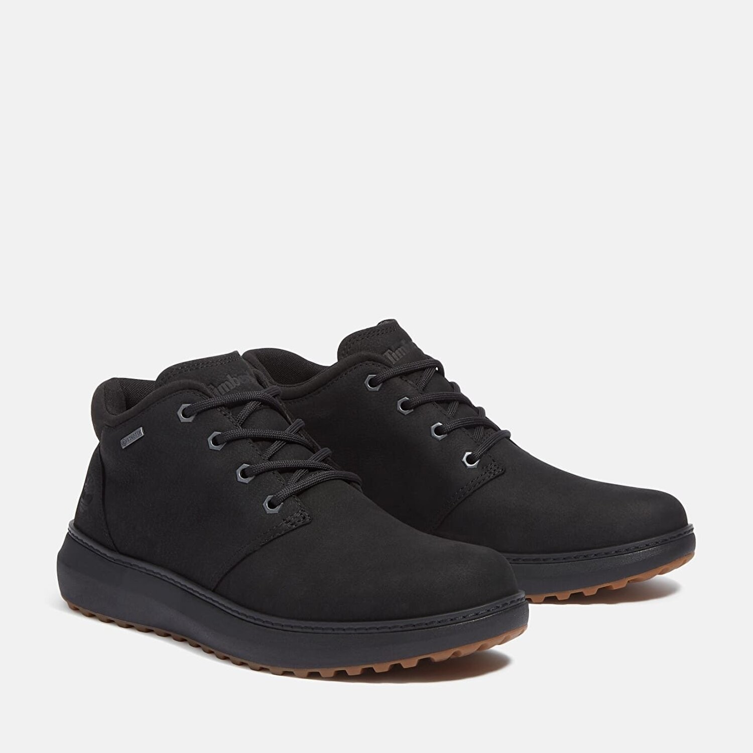 Timberland Hudson Road Mid Lace Up Gtx Chukka Boot Erkek Siyah Bot TB0A6A8NW051 görsel 2