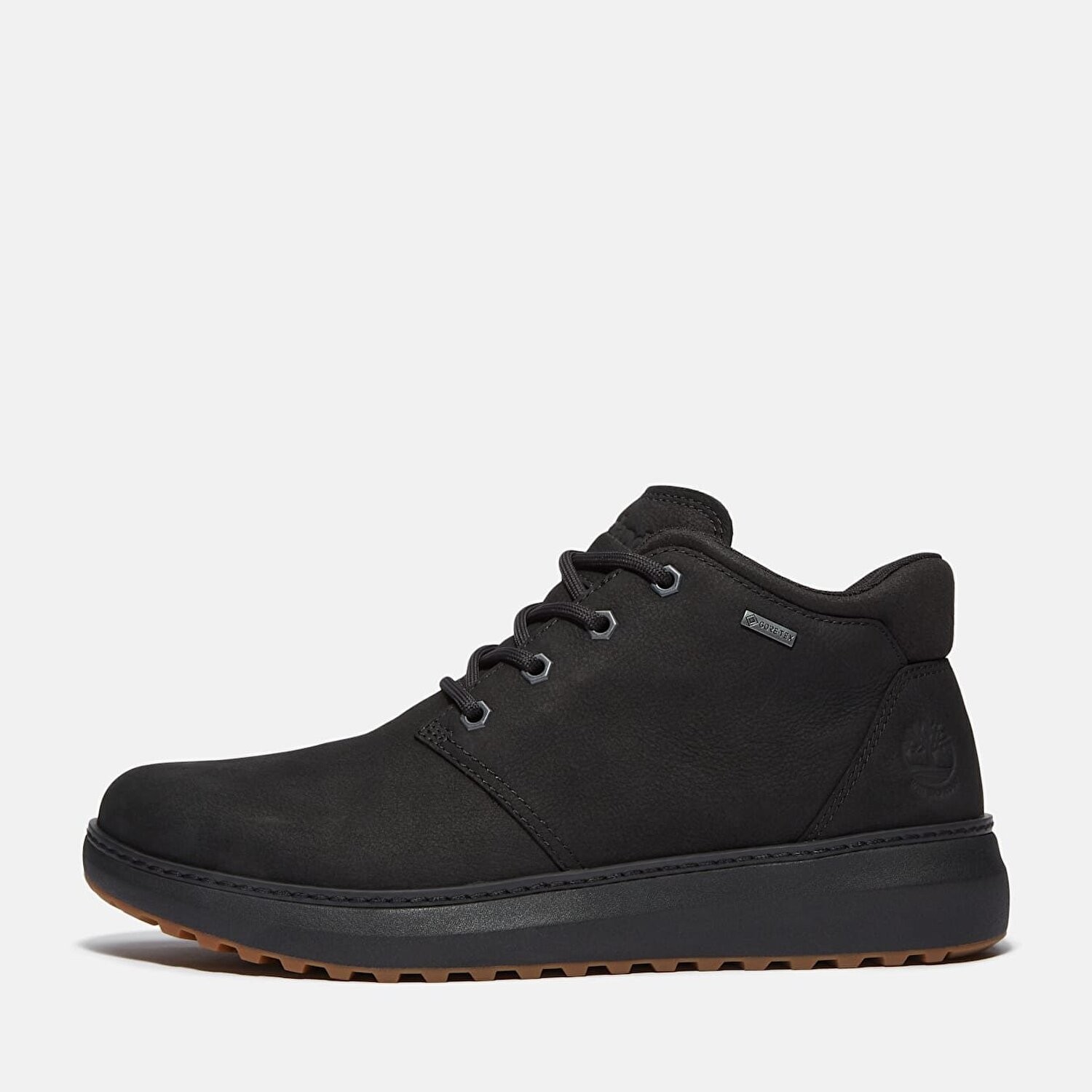 Timberland Hudson Road Mid Lace Up Gtx Chukka Boot Erkek Siyah Bot TB0A6A8NW051 görsel 6