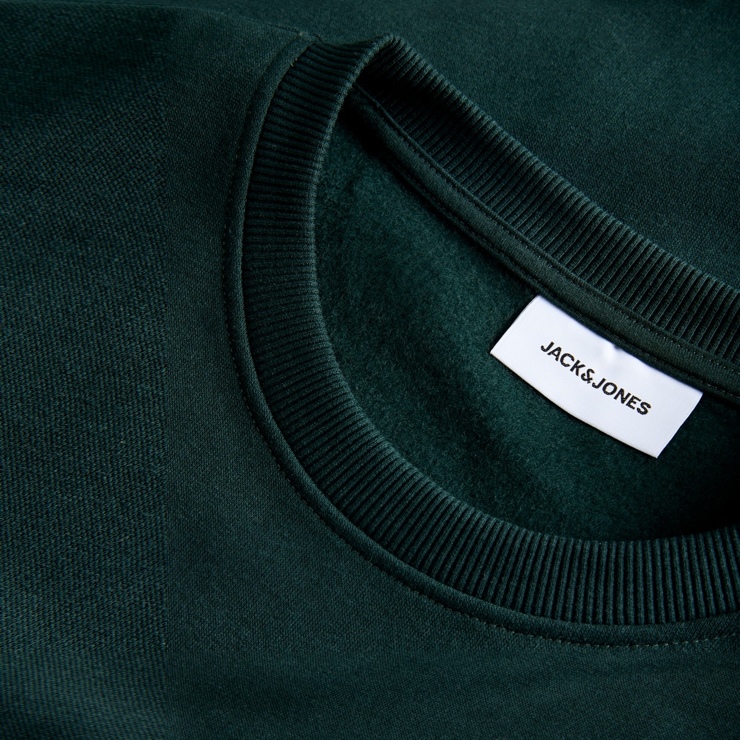 Jack & Jones Erkek Gögüs Baskili Regular Fit Bisiklet Yaka Sweatshirt - Rush