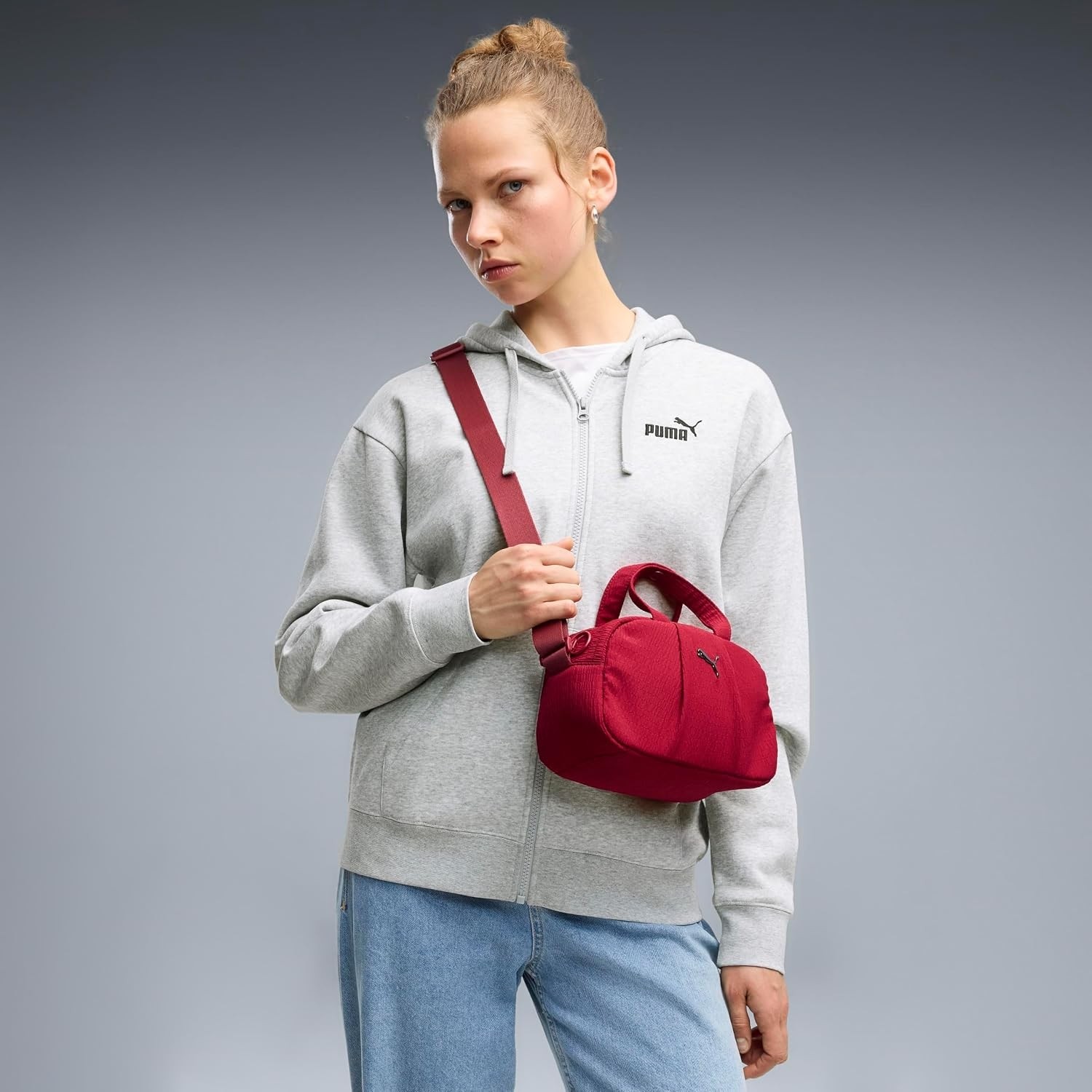 Happy Trend Puma Up Mini Grip Bag El Çantası Kadın görsel 3