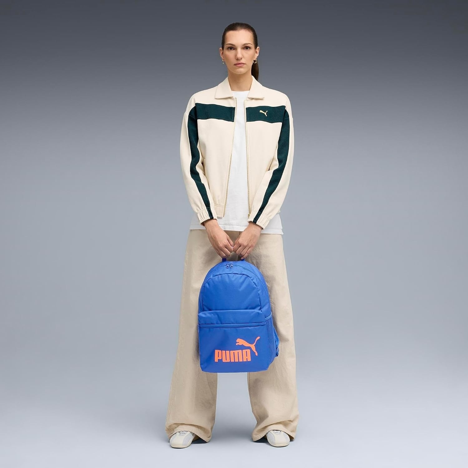 Happy Trend Puma Puma Phase Backpack Unisex Yetişkin Sırt Çantası, Puma Black, Tek Beden görsel 2