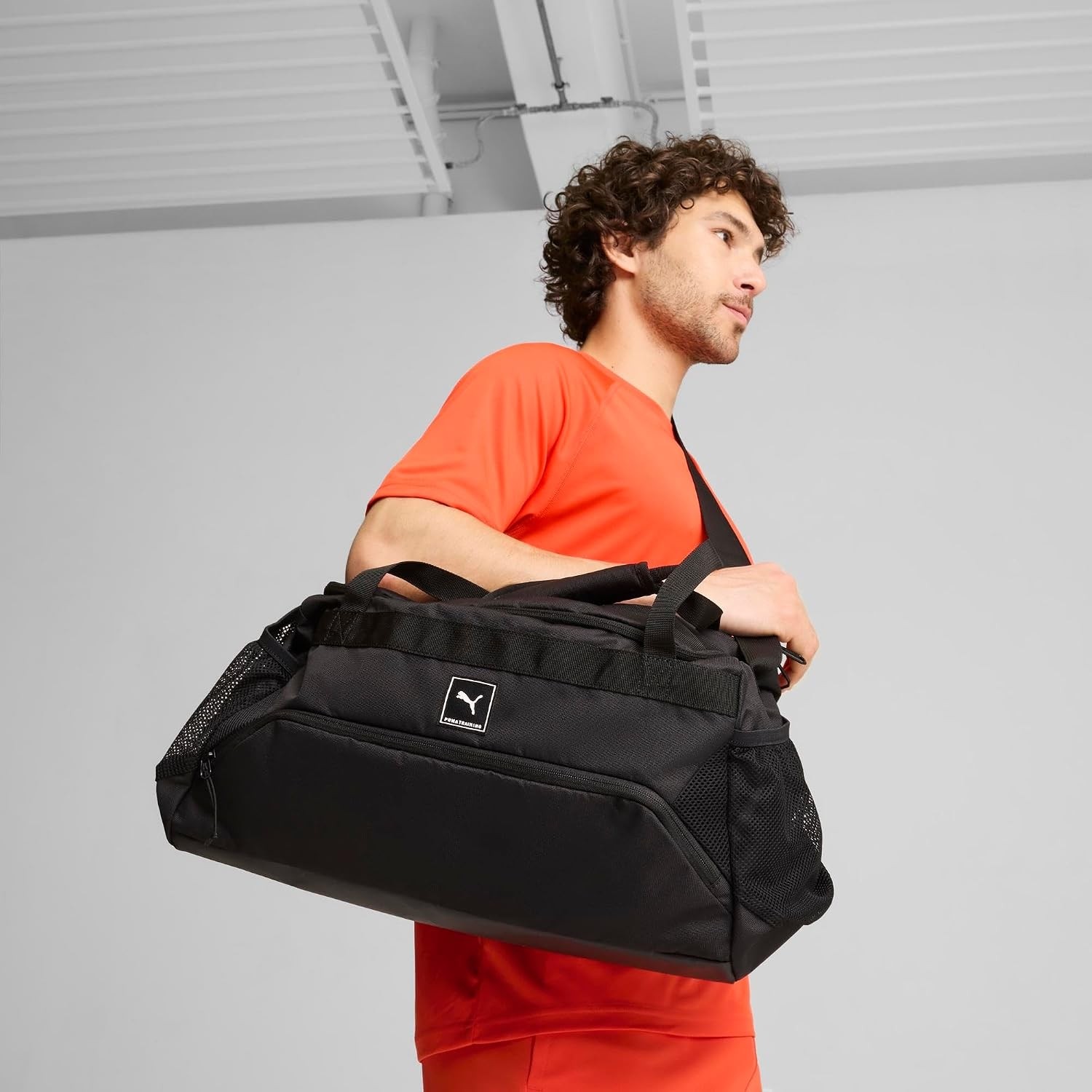 Happy Trend Puma Erkek/unisex Training Sportsbag M-Puma Black Sports Bags x görsel 4