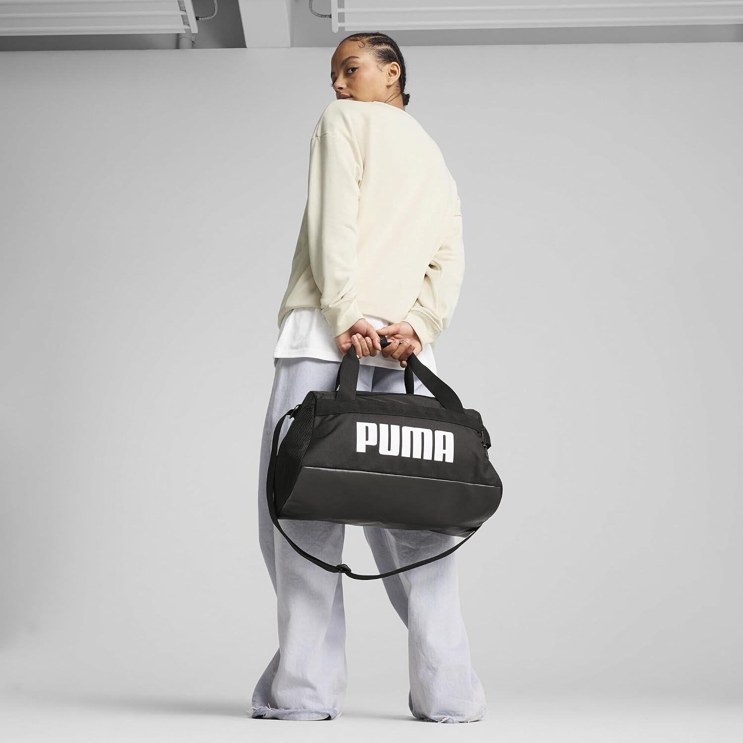 Happy Trend Puma Puma Challenger Xs Sport Bag Unisex Yetişkin Spor Çantası Puma Black Tek Beden görsel 3