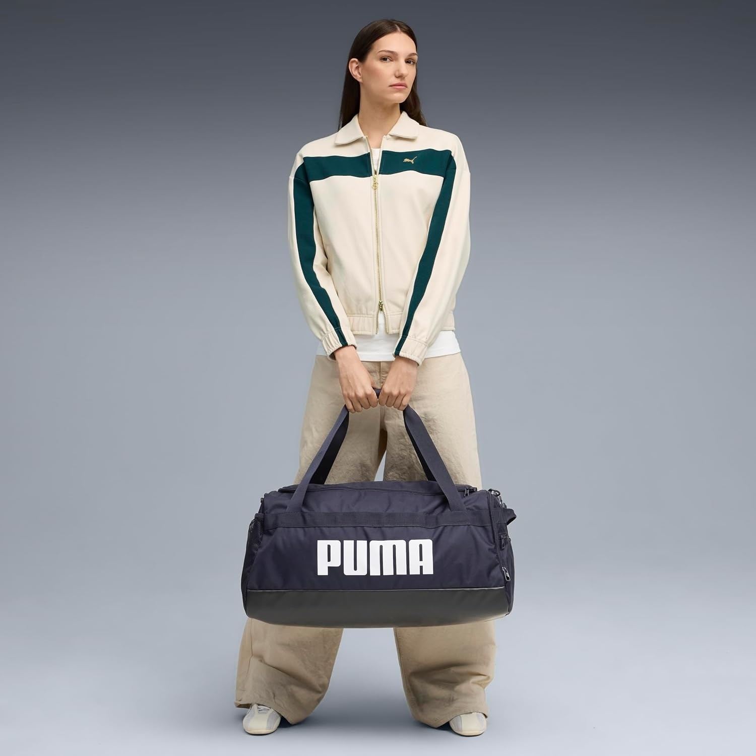 Happy Trend Puma Puma Challenger M Sports Bag Unisex Yetişkin Spor Çantası New Navy Tek Beden görsel 2