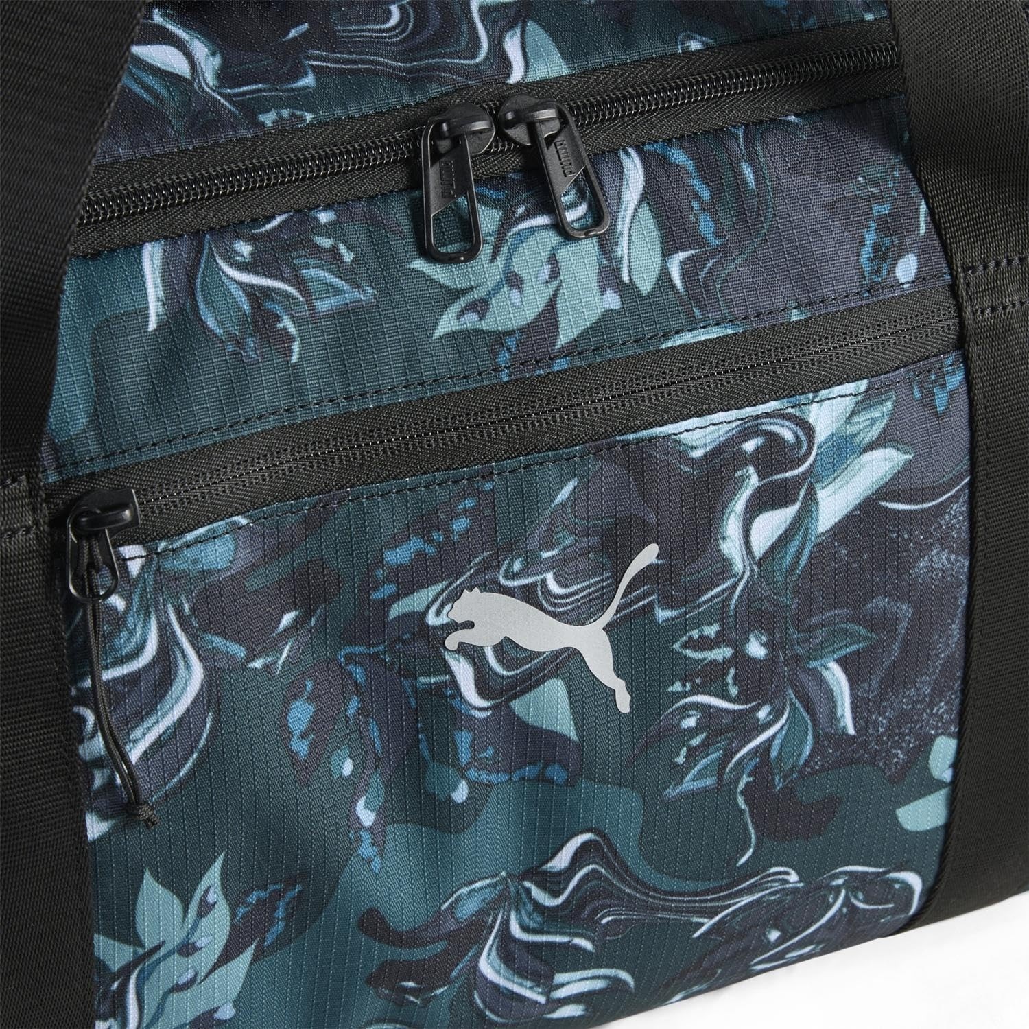 Happy Trend Puma Kadın At Green Terraıns Barrel Bag Spor Çantası Green Terrain-Aop x görsel 3