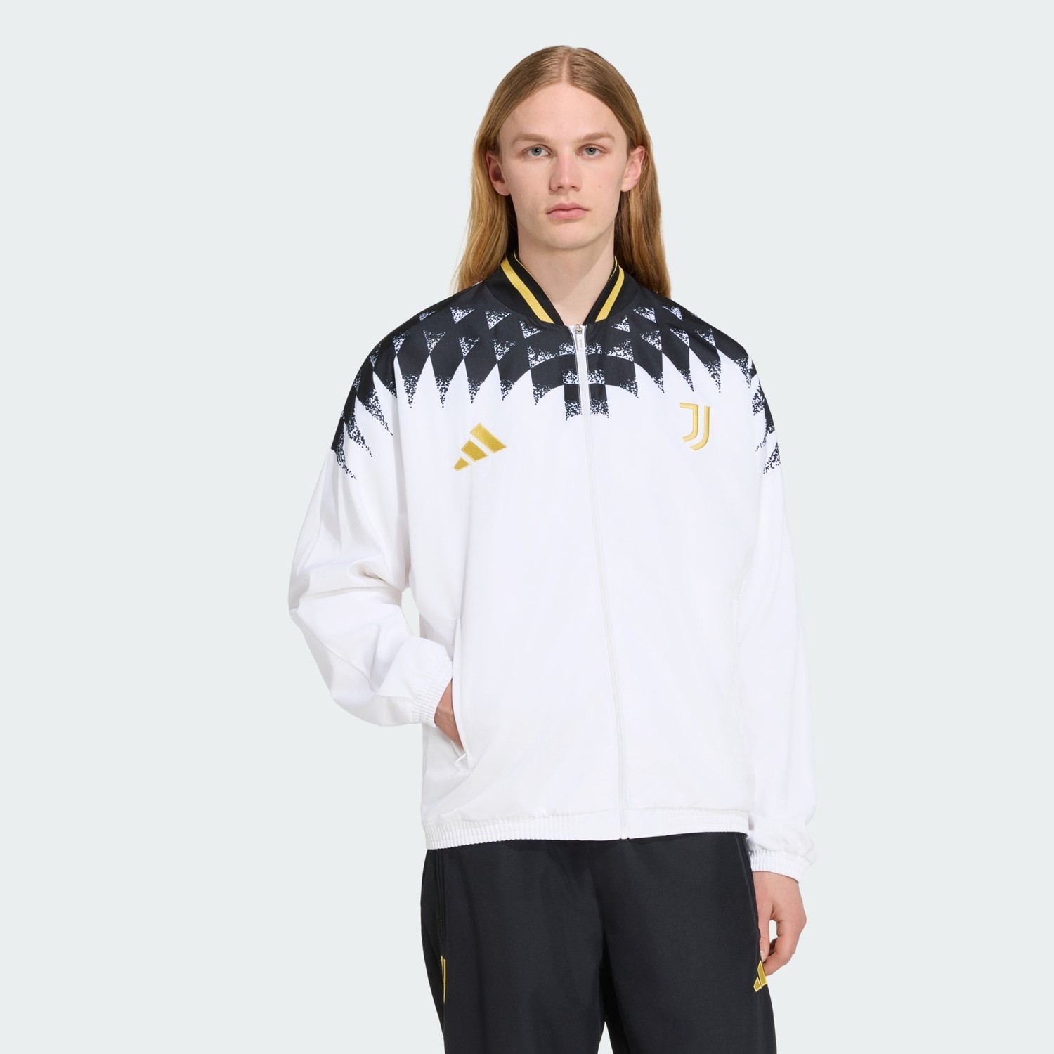 adidas KF9815 Juve St Tt Juventus Turin Stadium Erkek Eşofman Üstü