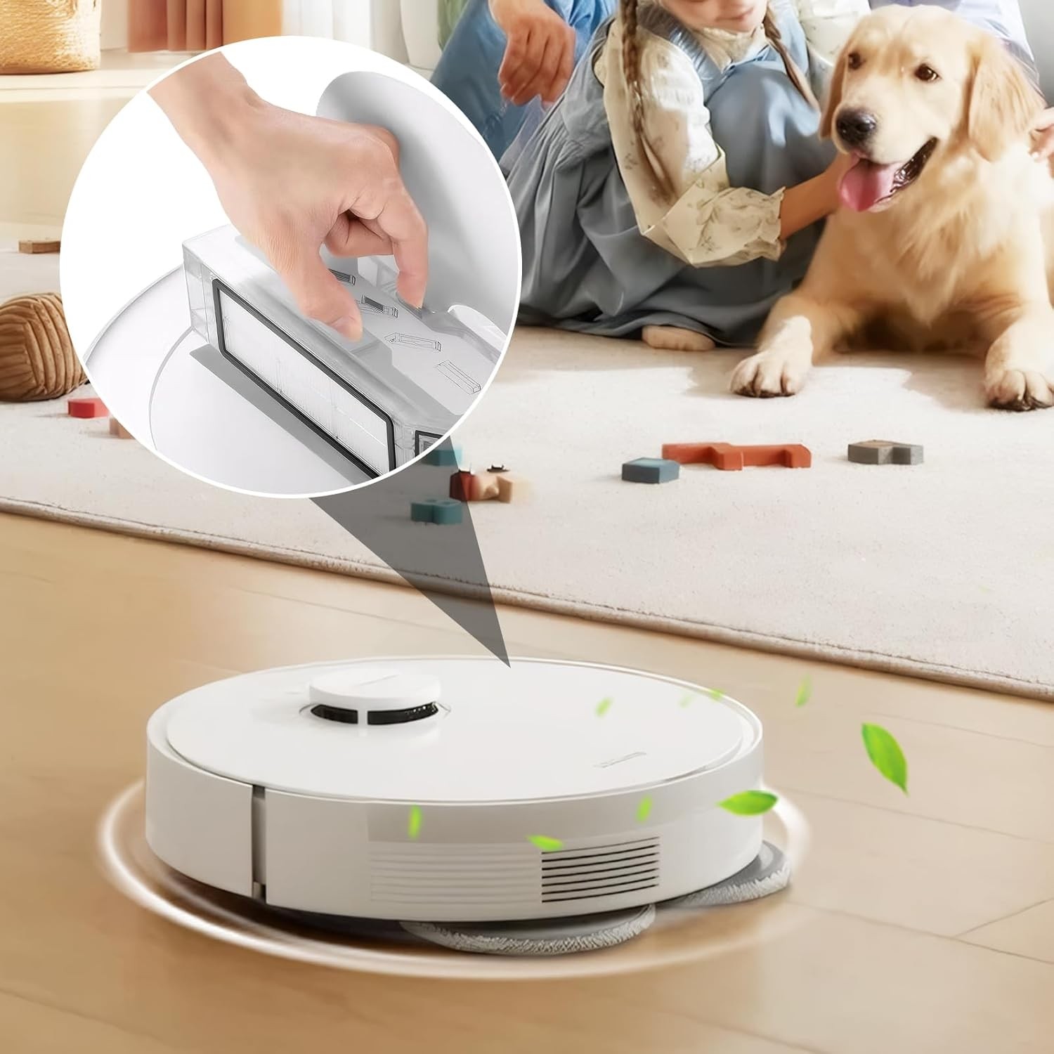 OEM (4 Adet) Hepa Filtre Roborock Qrevo S/qrevo Plus/qrevo Curv/qrevo Pro/qrevo Maxv/qrevo Için, Robot Elektrikli Süpürge Filtre Aksesuar Kiti görsel 5