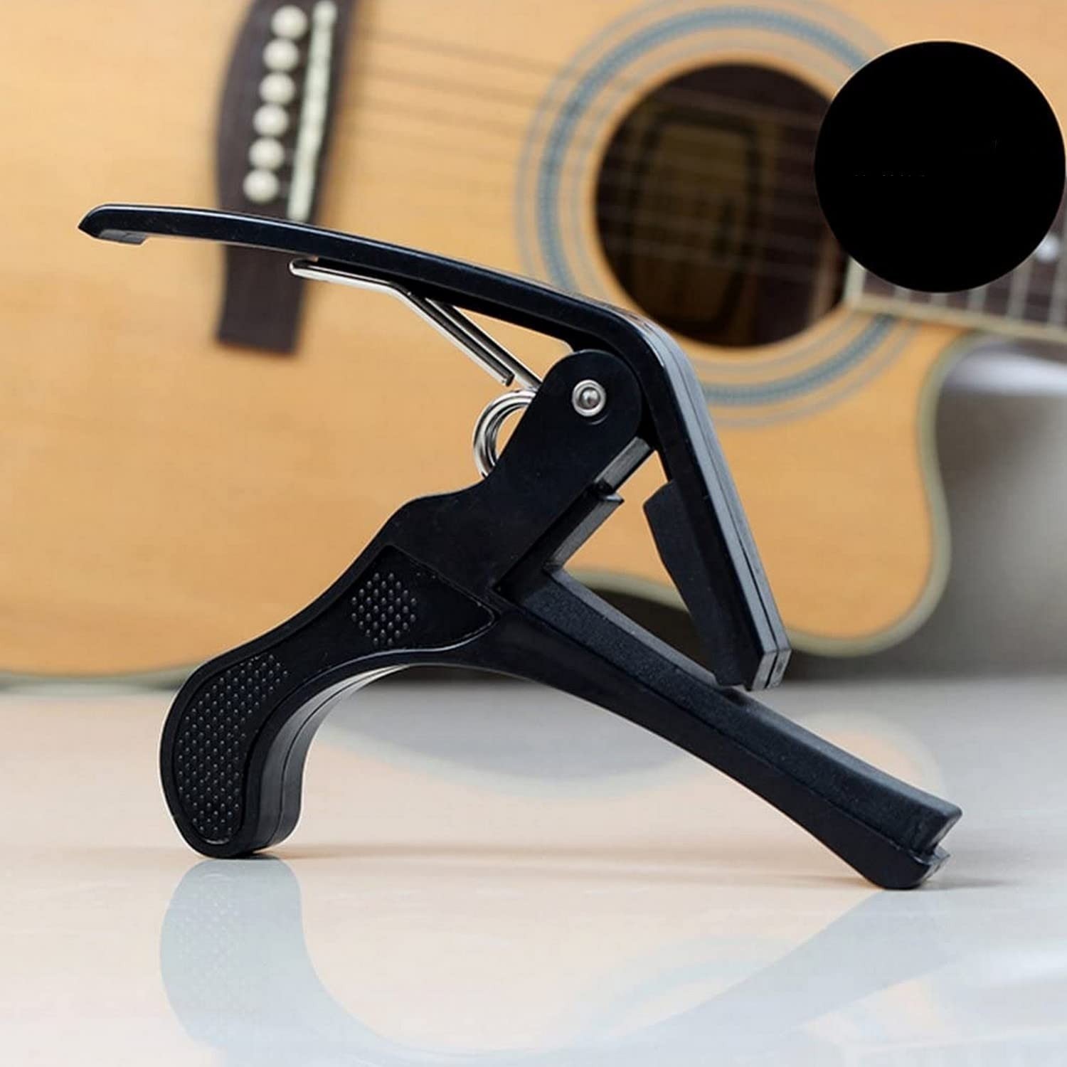 Aesco Chroma Kaliteli Metal Gitar Bağlama Saz Kaposu - Kapo Capo Kelepçe & Sağlam Metal görsel 4