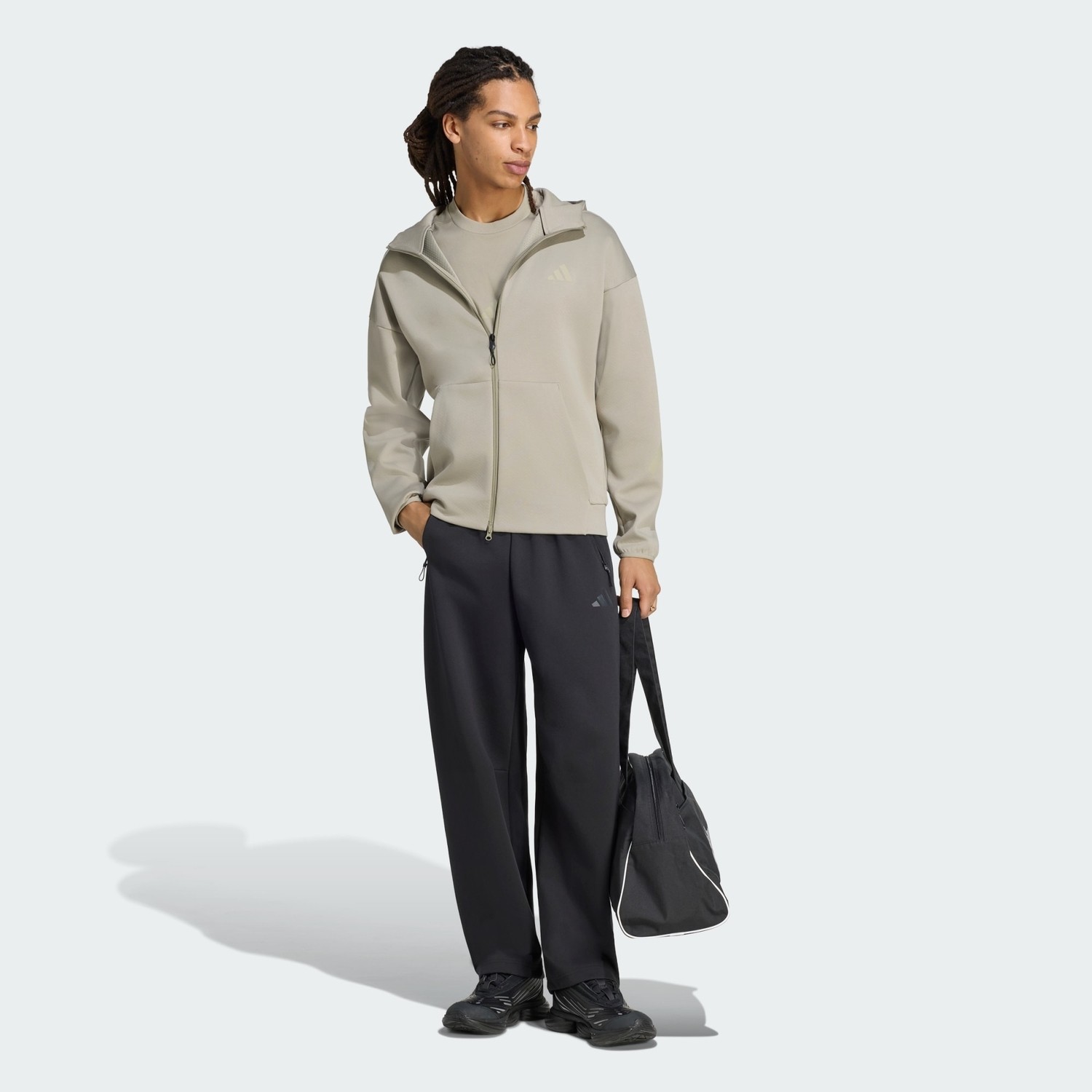 adidas KF3834 M Z.n.e. Fz Erkek Eşofman Üstü görsel 4