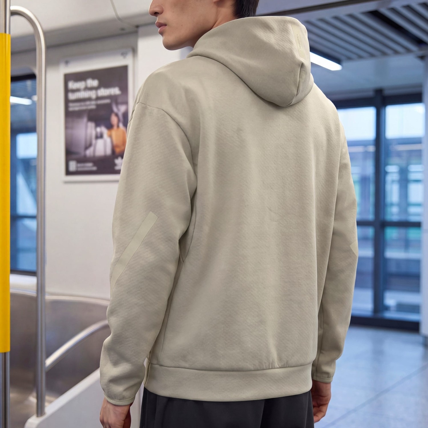 adidas KF3834 M Z.n.e. Fz Erkek Eşofman Üstü görsel 5