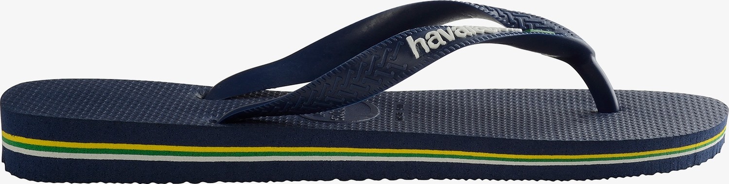 Havaianas Havanias Brasil Logo Lacivert Blue Lacivert Erkek Terlik 4110850-0555