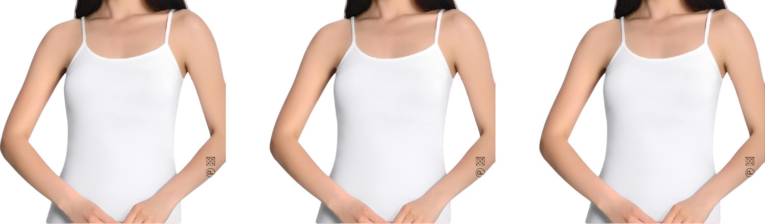 İki Yıldız Kadın Bambu Ip Askılı Atlet 3'lü Paket 1521 görsel 5