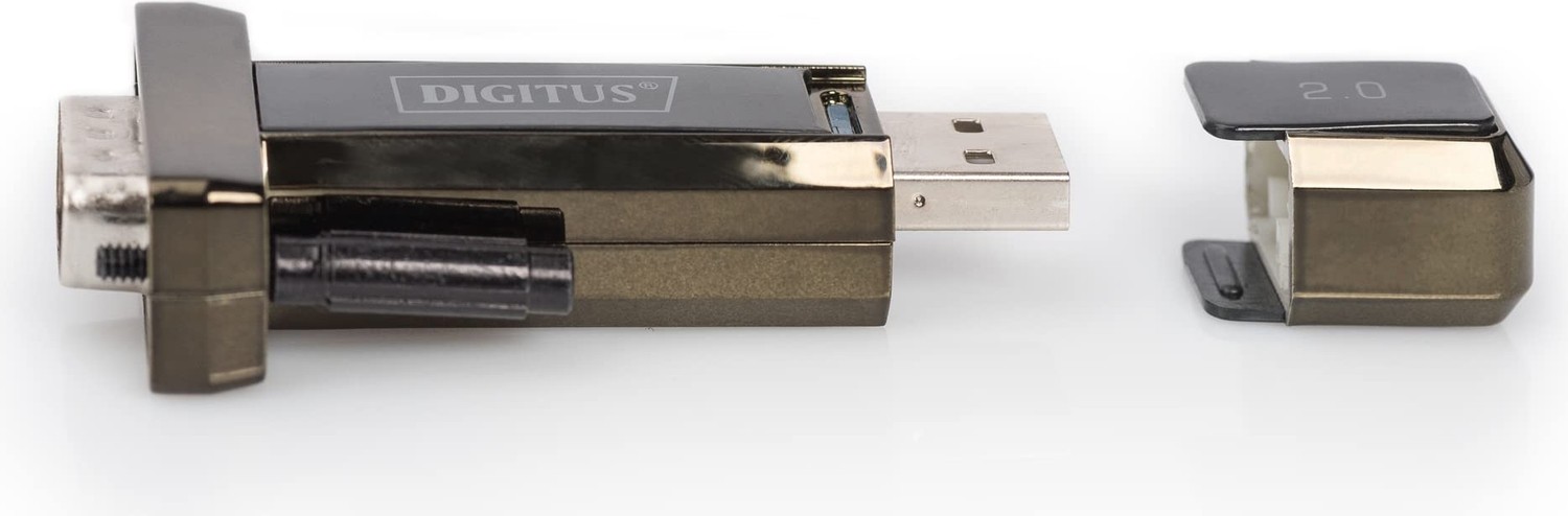 Die Grup Dıgıtus USB Seri Adaptör - RS232 Dönüştürücü - USB 2.0 Tip A - Dsub 9m - Ftdı FT232RL Çip Seti - 80 cm Kablo Dahil görsel 2