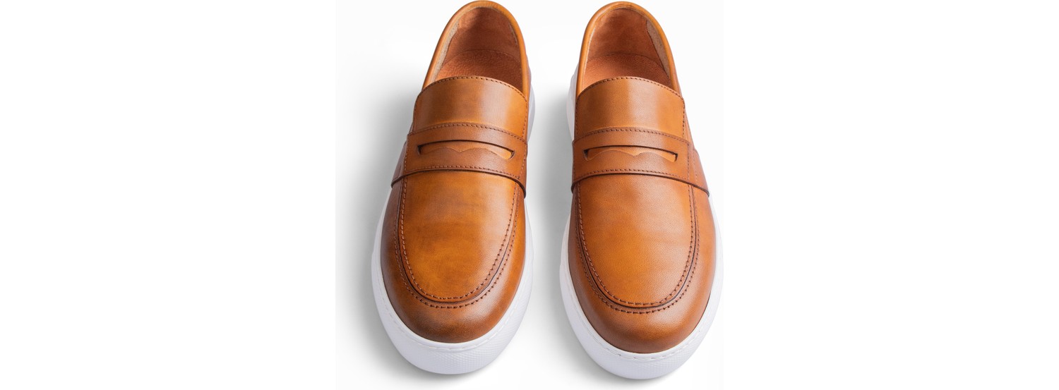 CARVAO Nile Casual Hakiki Deri Loafer Siyah Erkek Ayakkabı görsel 4