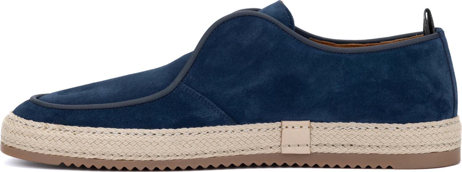Rossi Rossı Erkek Hakiki Deri Mavi Loafer Ayakkabı 668 1093 Erk Ayk Y24 Blu görsel 2