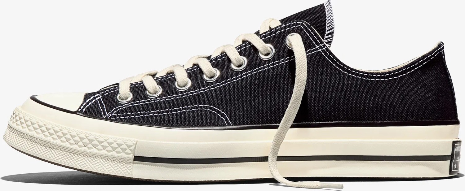 Sneaker Zone Converse Unisex Converse Chuck 70 Siyah Sneaker Hafif ve Esnek