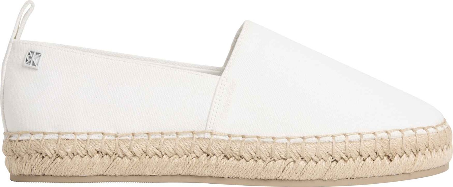 Calvin Klein Calvın Kleın Kadın Marka Logolu Günlük Kullanıma Uygun Beyaz Espadril HW0HW02931 Yad