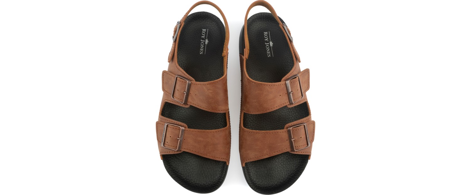 Roy Jones Barcelona Urban Sandals Rahat Yumuşak Tabanlı Erkek Sandalet görsel 8