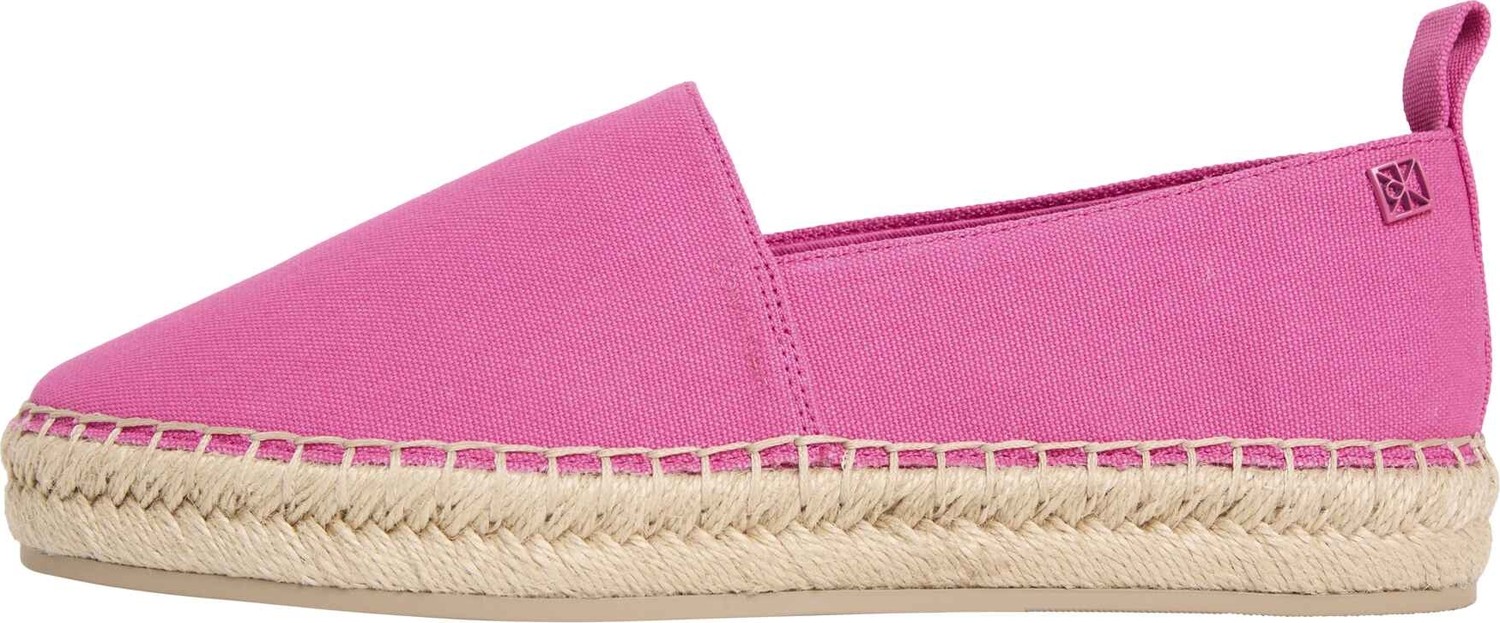Calvin Klein Calvın Kleın Kadın Marka Logolu Günlük Kullanıma Uygun Pembe Espadril HW0HW02931 Tz3 görsel 4