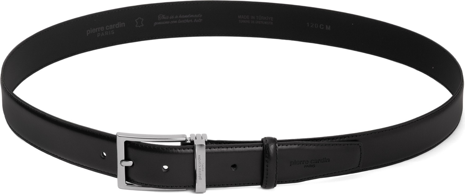 Pierre Cardin Siyah Deri Erkek Kemeri (En 3,5 cm) PC2209KS6Z görsel 3